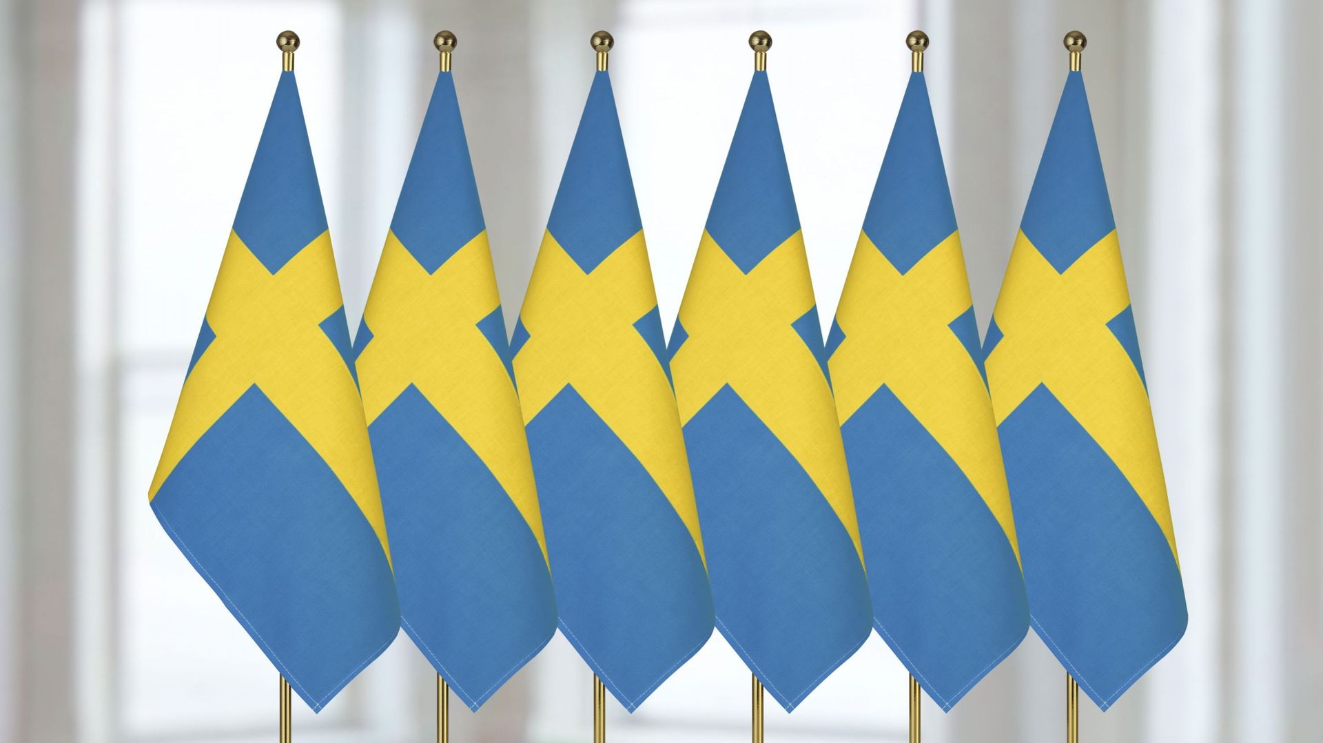 Après deux siècles de neutralité, la Suède est officiellement membre de l’Otan, le drapeau bleu et jaune hissé ce jeudi devant le siège bruxellois
