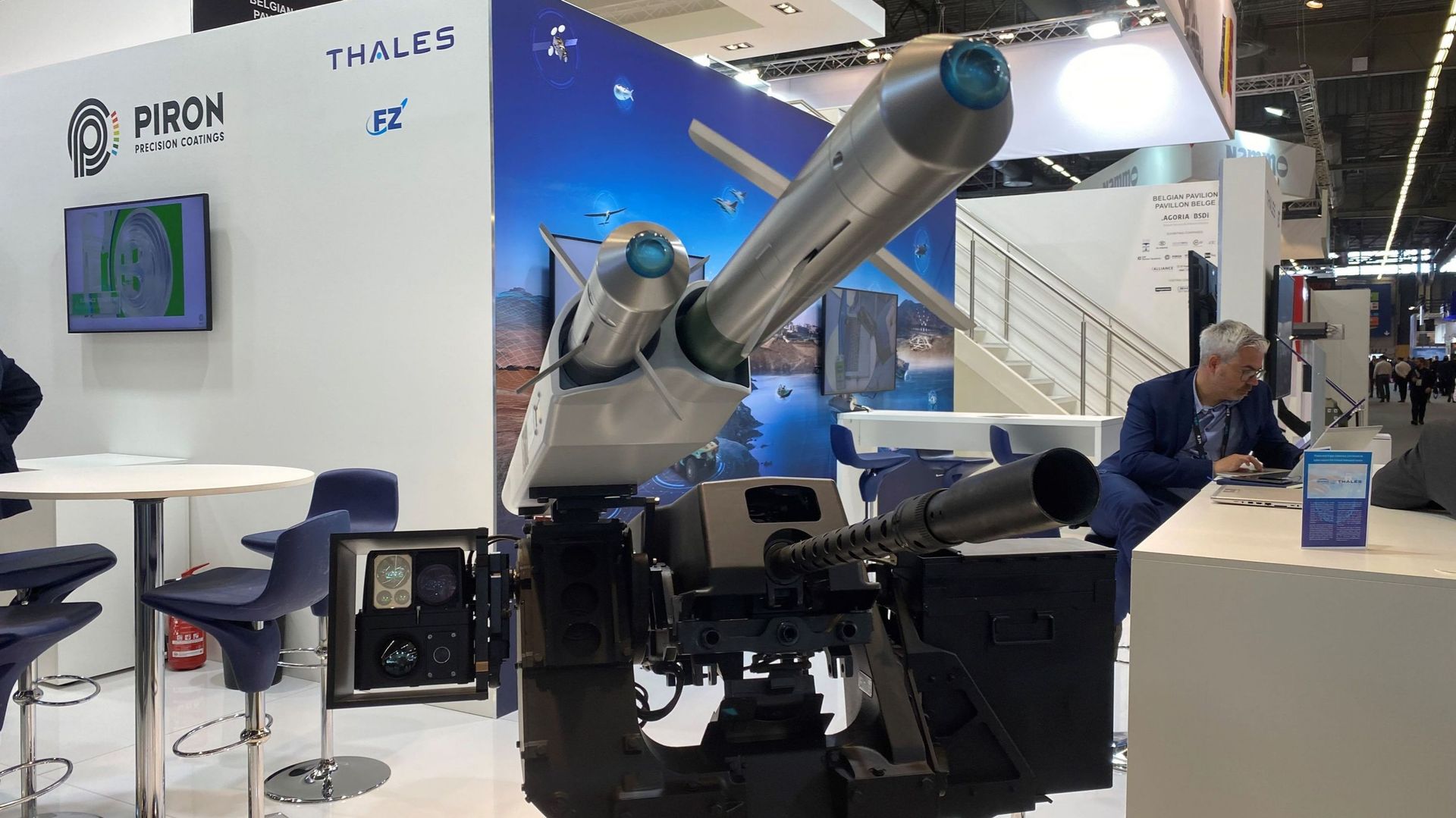 La nouvelle roquette Thalès et Forges de Zeebruges, pour laquelle JD'C fournit des éléments importants.