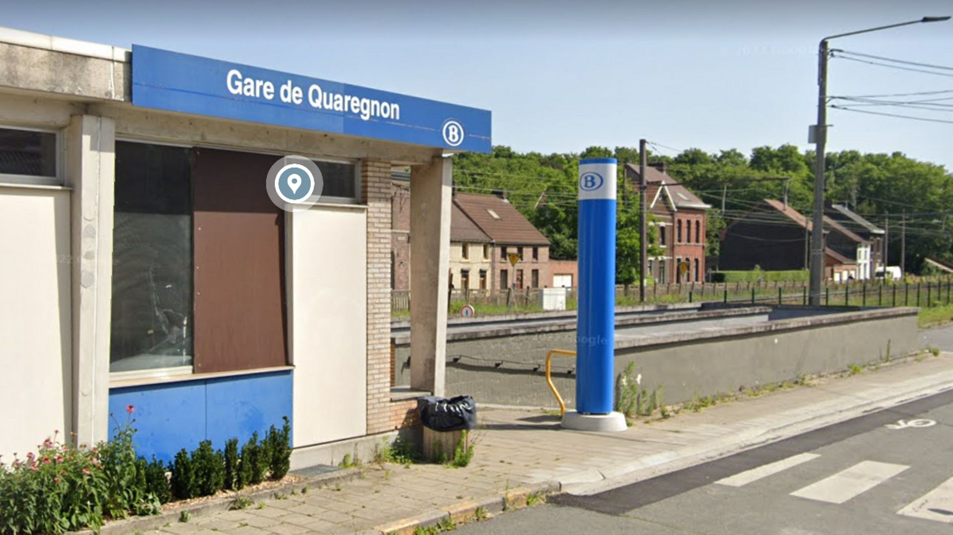 La gare de Quaregnon