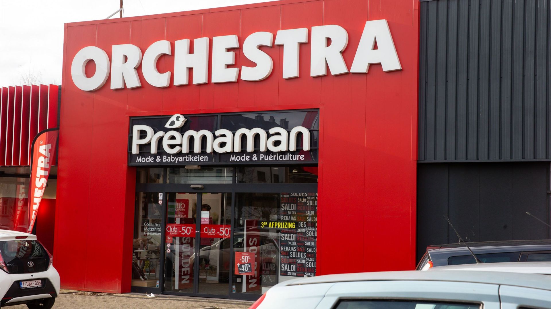 La société Neworch veut garder 10 magasins Orchestra-Prémaman en Belgique