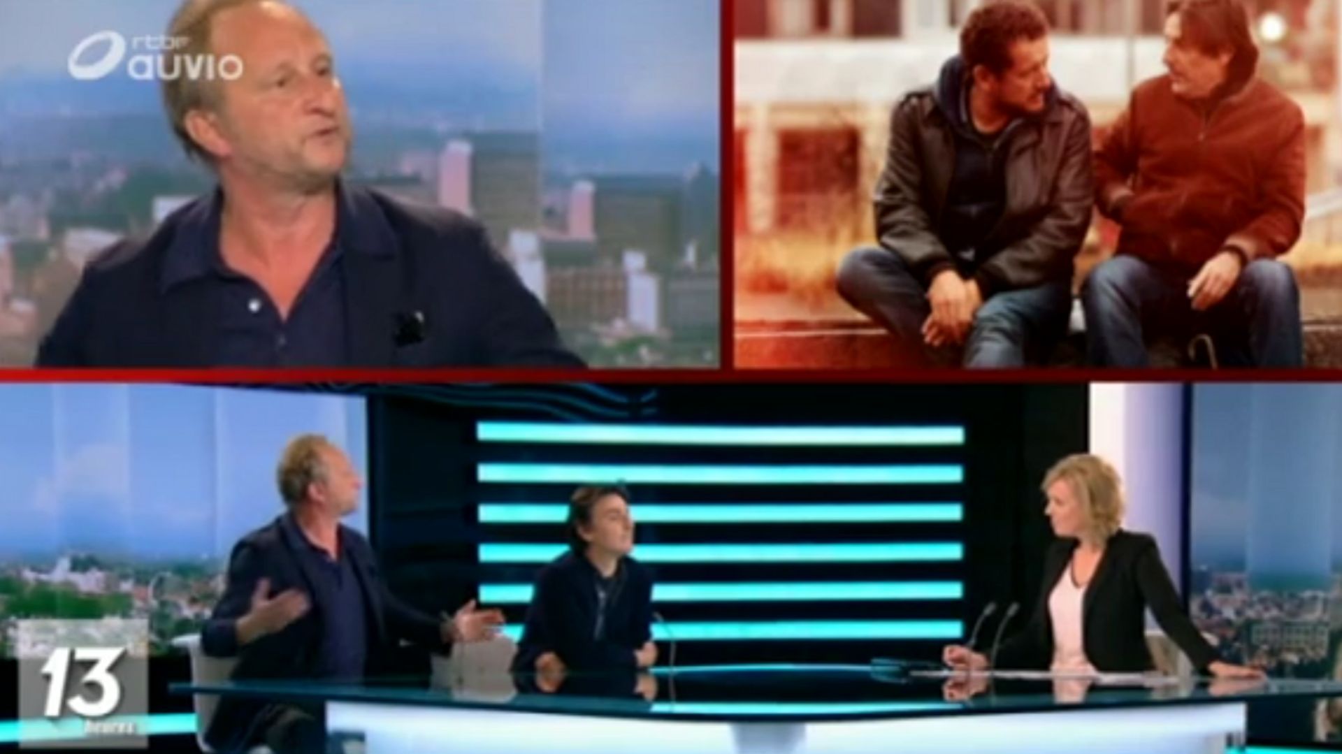 'Ils sont partout': Benoît Poelvoorde et Yvan Attal sont venus
