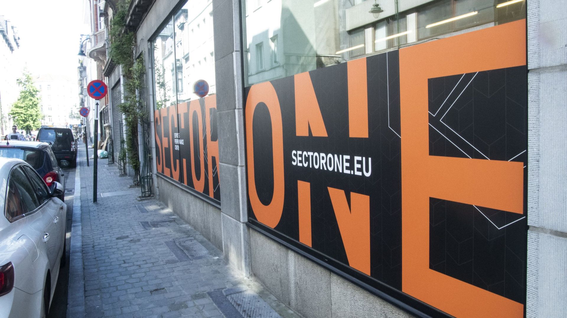 Les locaux de Sector One, en plein centre de la capitale belge, s'apprêtent à être revendus.