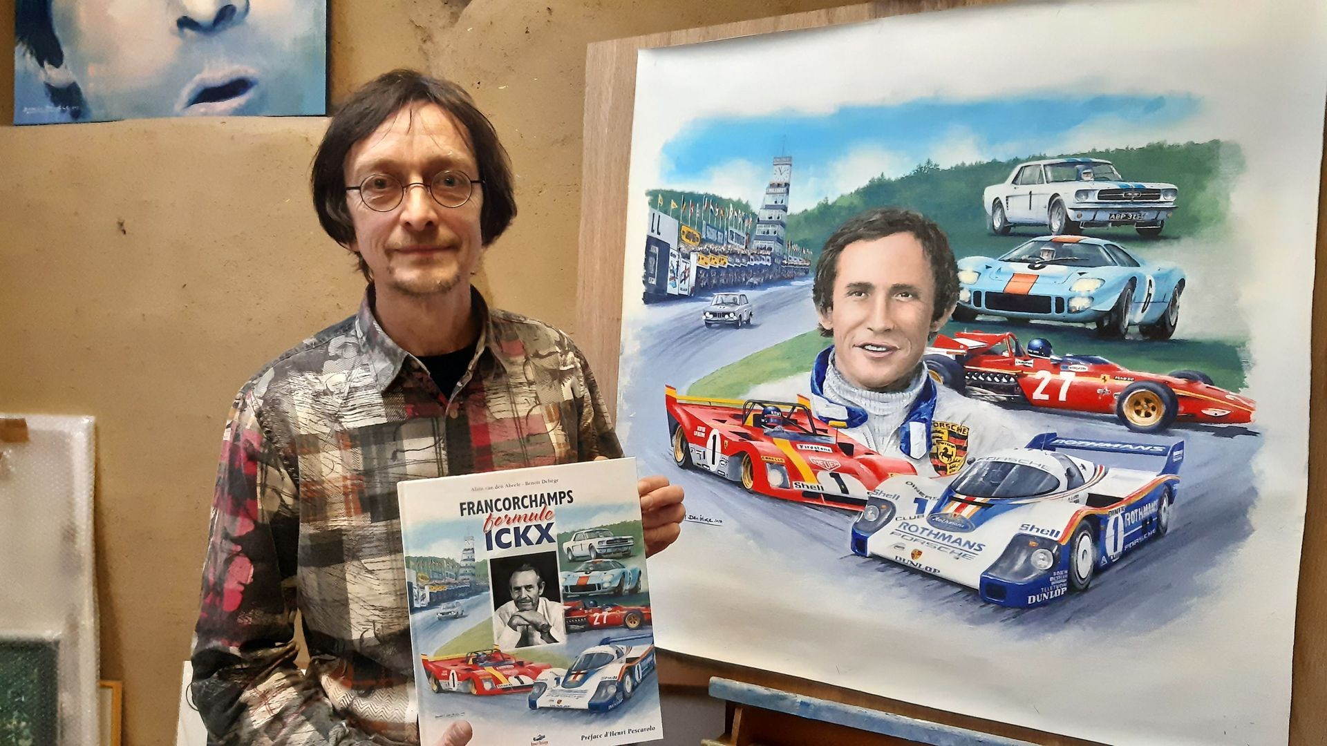 "Francorchamps, Formule Ickx", un ouvrage qui rend hommage à Jacky Ickx sur ce circuit mythique