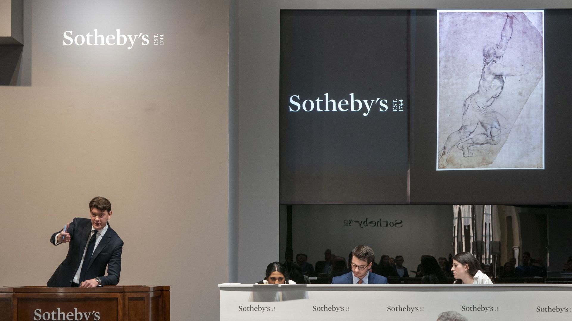 Un dessin de Rubens vendu 8,2 millions de dollars lors d'une enchère controversée