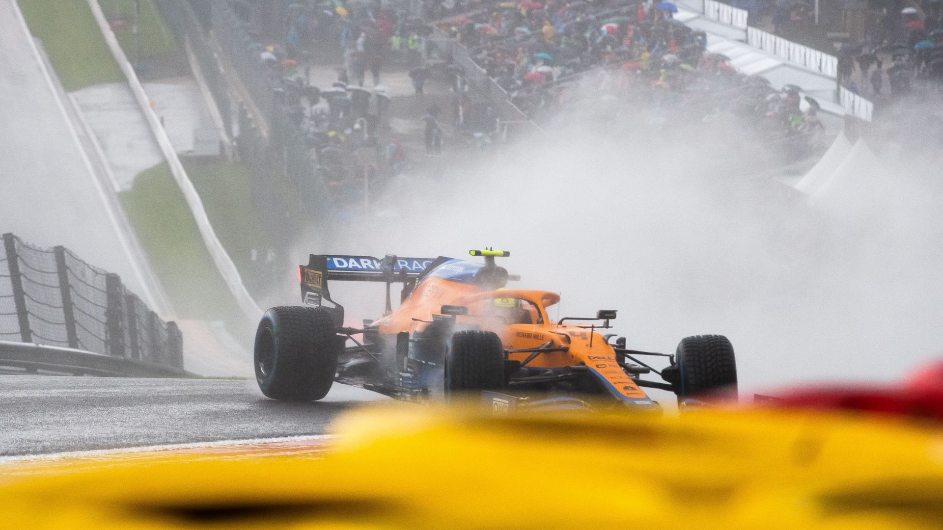 L’année passée, Lando Norris était parti à la faute dans le Raidillon, lors des qualifications.