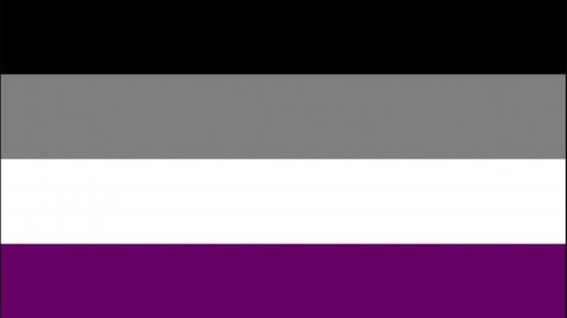 Le drapeau asexuel