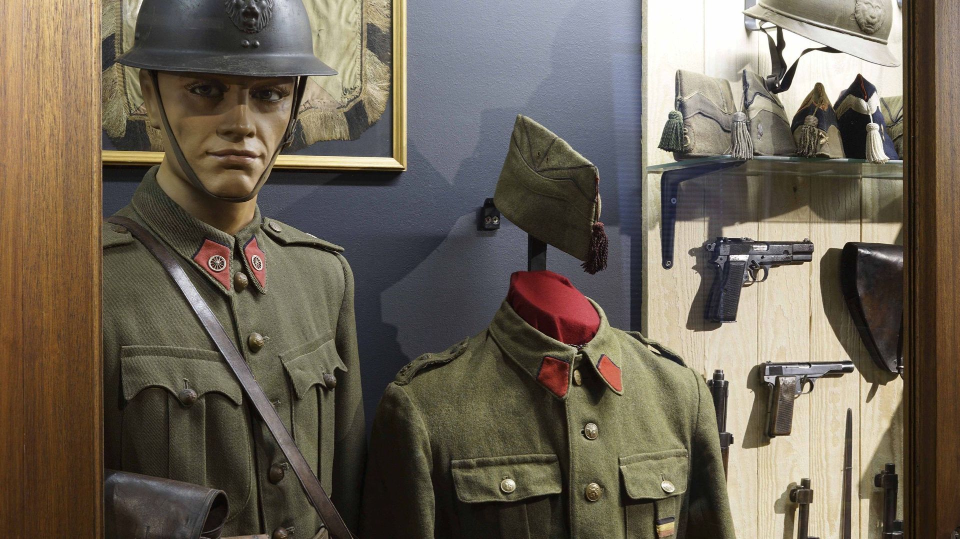 Les deux guerres mondiales s'exposent dans deux nouvelles salles au Musée  d'Histoire Militaire de Tournai 