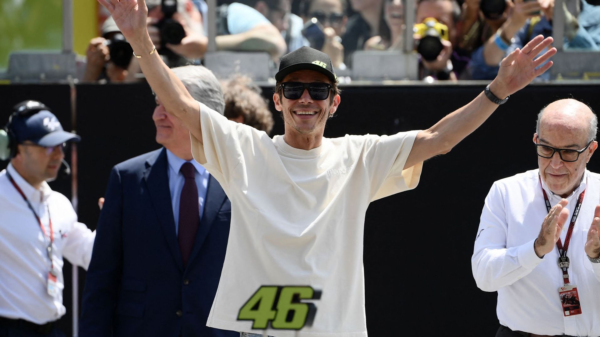 Le numéro 46 de Rossi retiré du MotoGP.