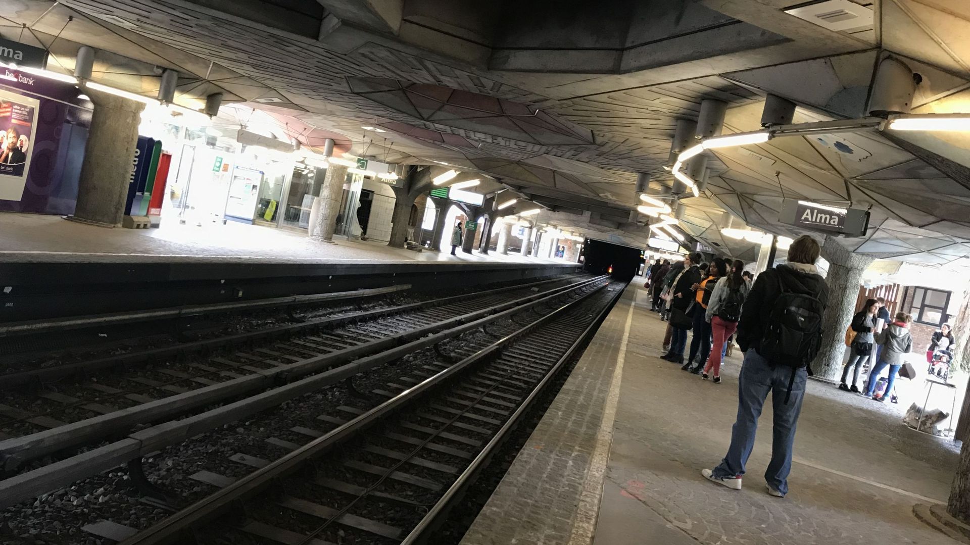 Woluwe: la station de métro Alma et ses abords à l'UCL bientôt classés 