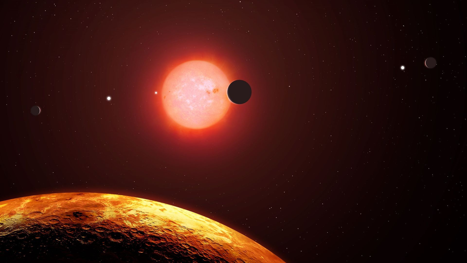 Comment l'exoplanète s'est-elle retrouvée sur cette orbite? 