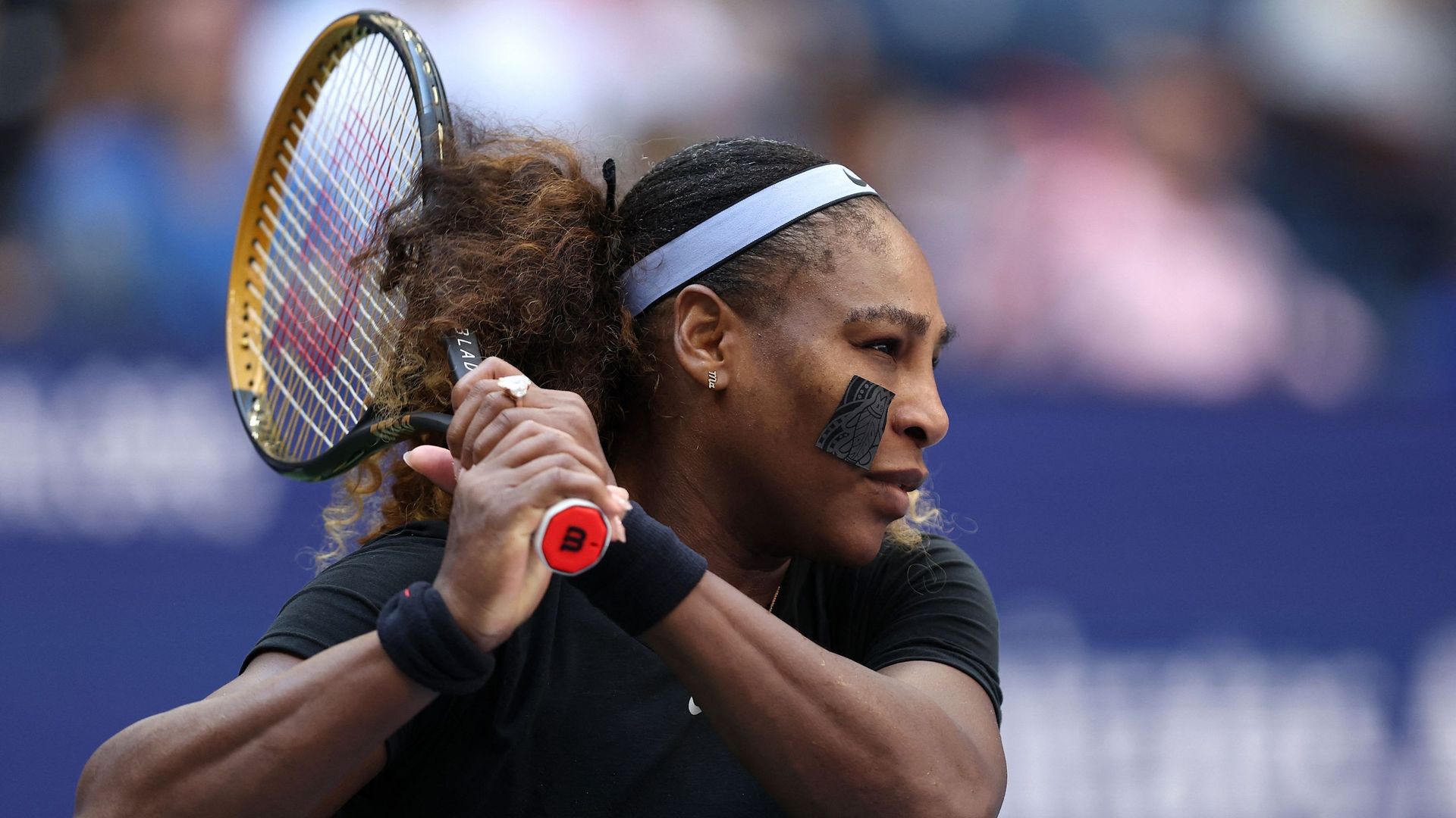 Serena Williams à l’US Open, pour le dernier tournoi de sa carrière