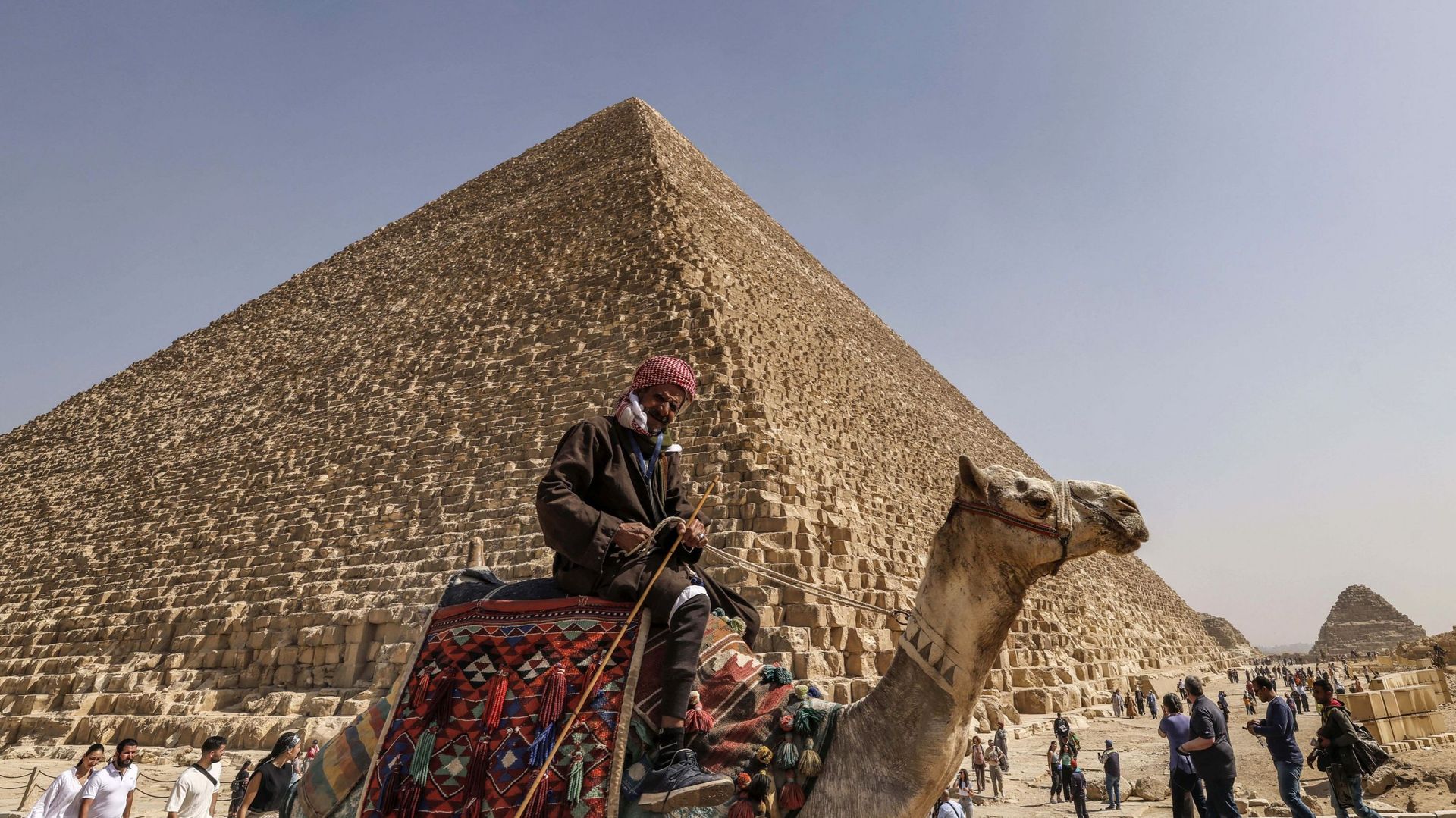 Egypt reveals hidden corridor in Cairo's Great Pyramid
