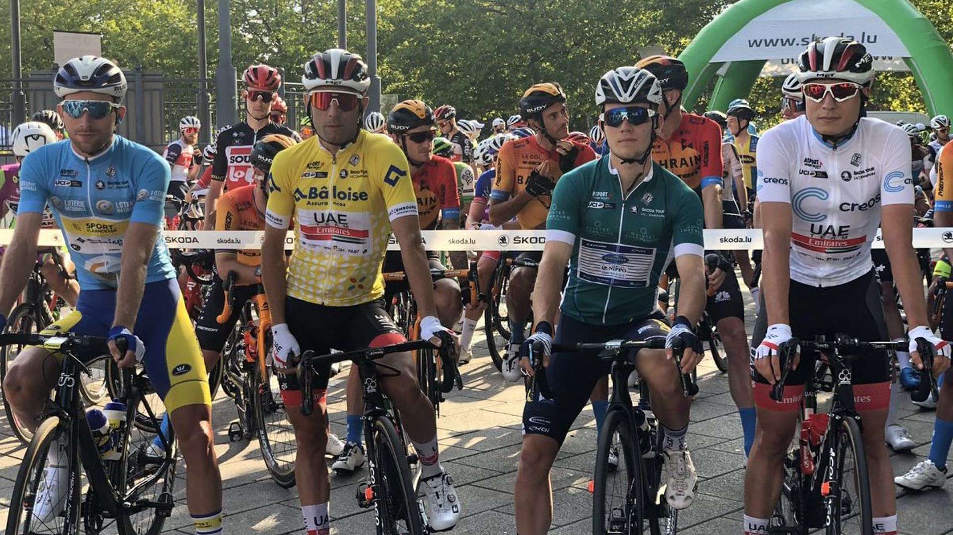 Les coureurs neutralisent la deuxième étape du Tour du Luxembourg, le parcours est trop dangereux