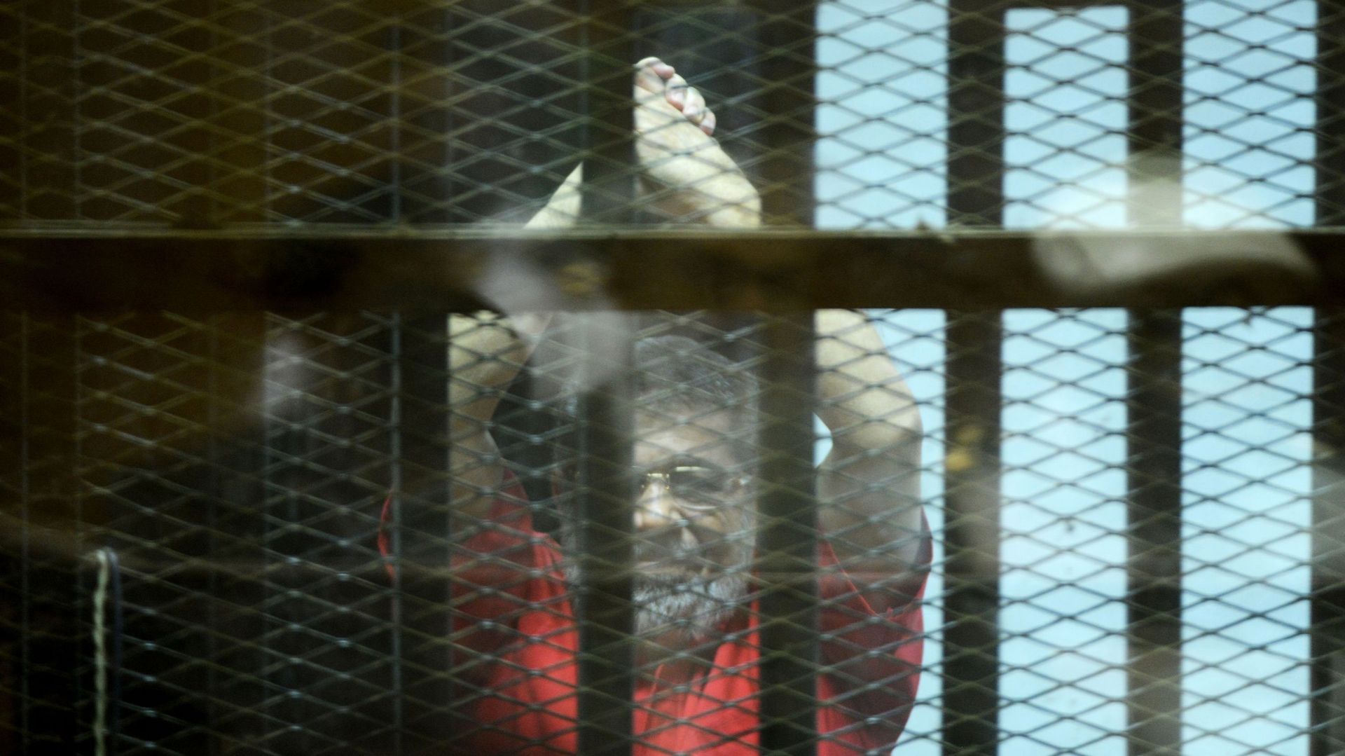 Mohamed Morsi jugé dans un procès pour espionnage, il y a deux ans.