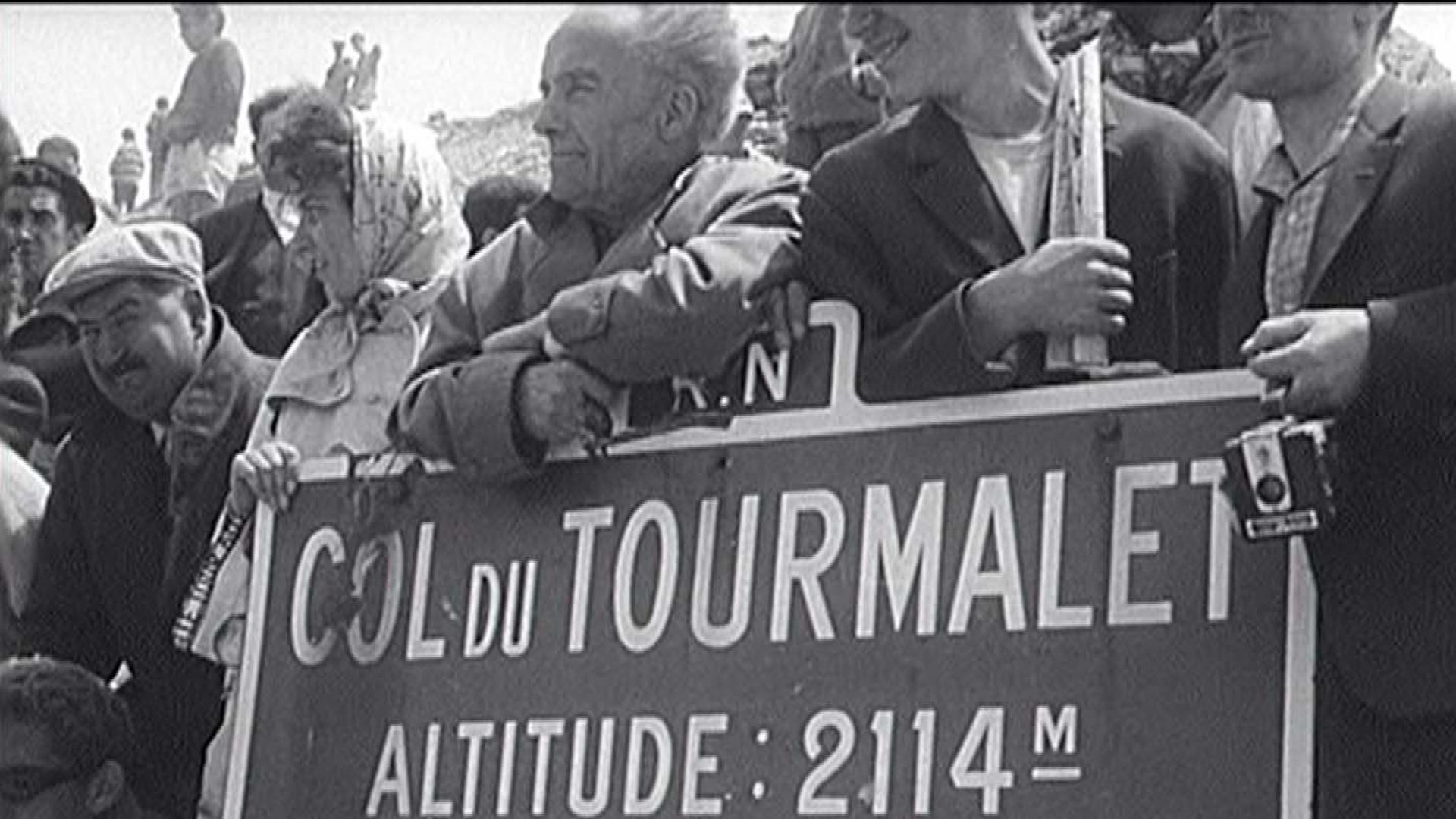 La foule des bords de route. 100 ans de Tour