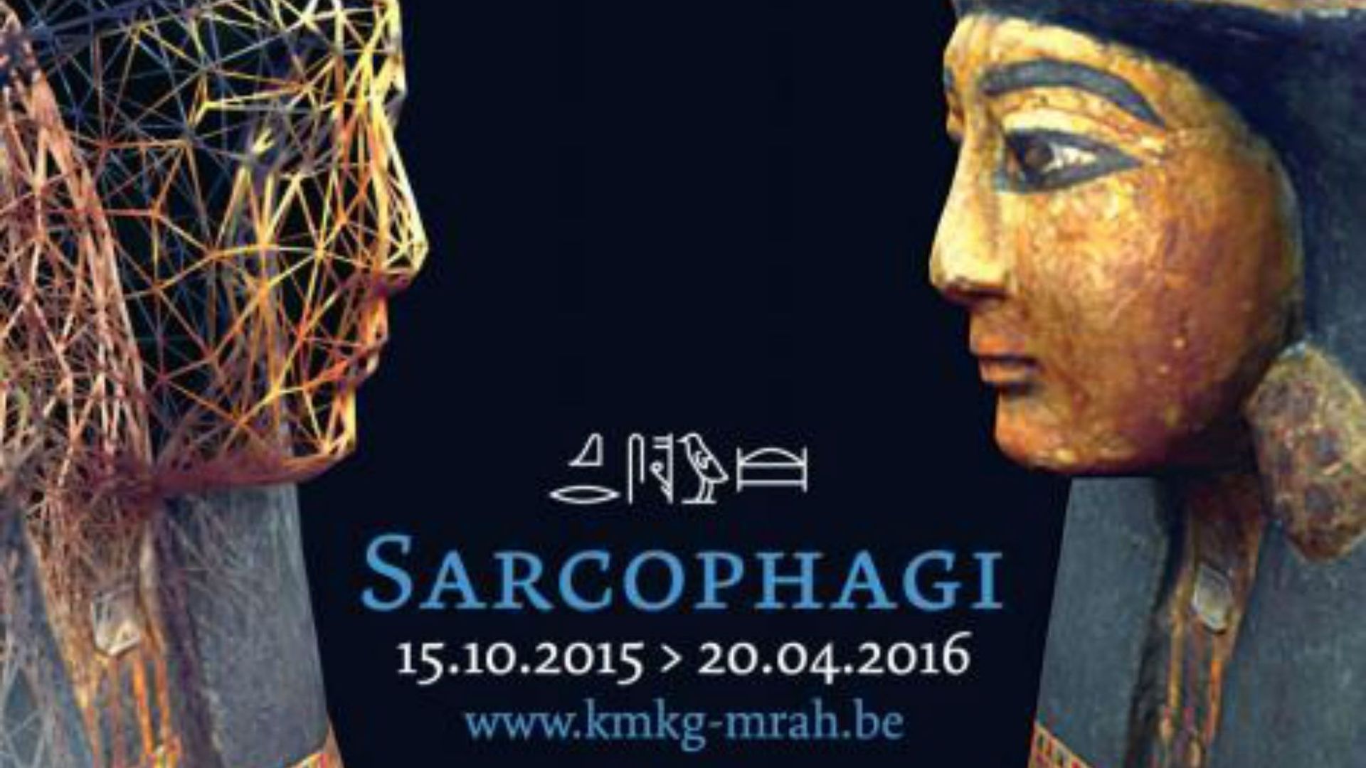 L'exposition "Sarcophagi - Sous les étoiles de Nout" ouverte au Musée du Cinquantenaire
