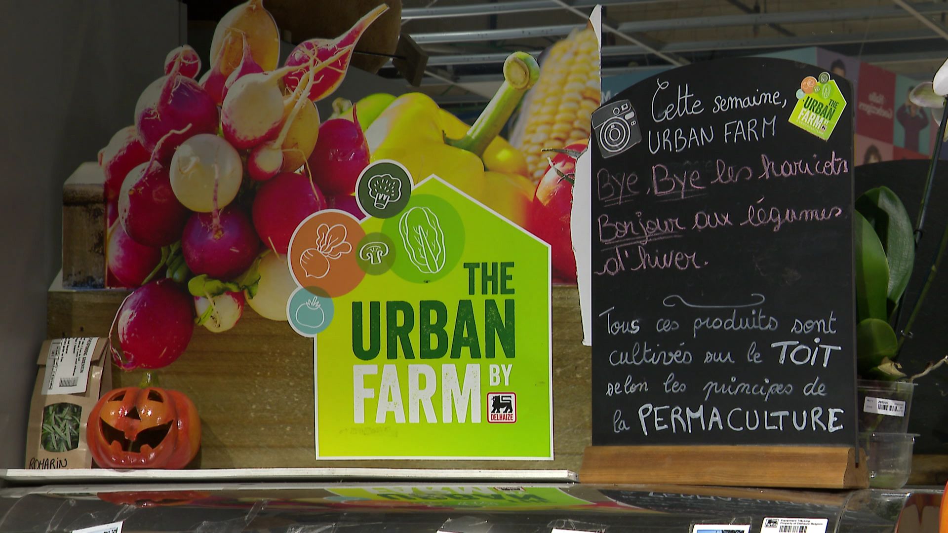 Logo Urban Farm du Delhaize Boondael d'Ixelles