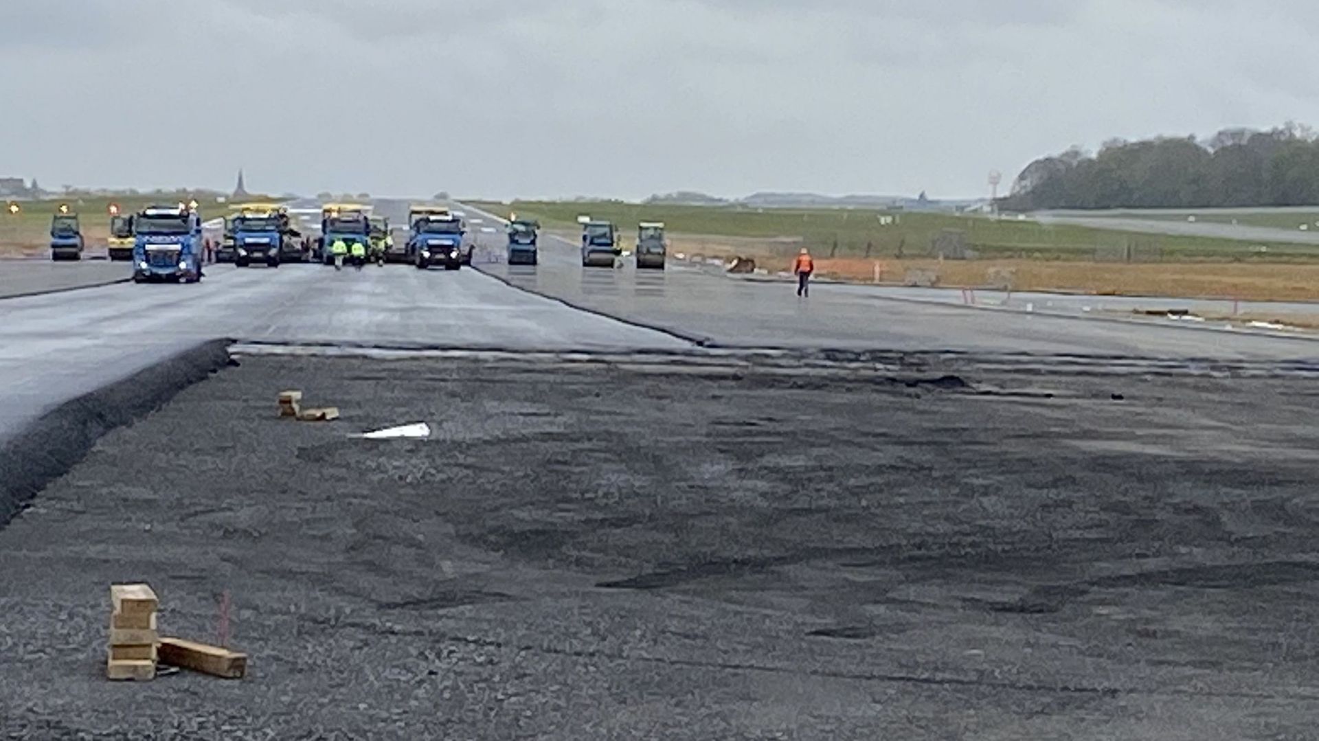 les travaux sur le tronçon supplémentaire