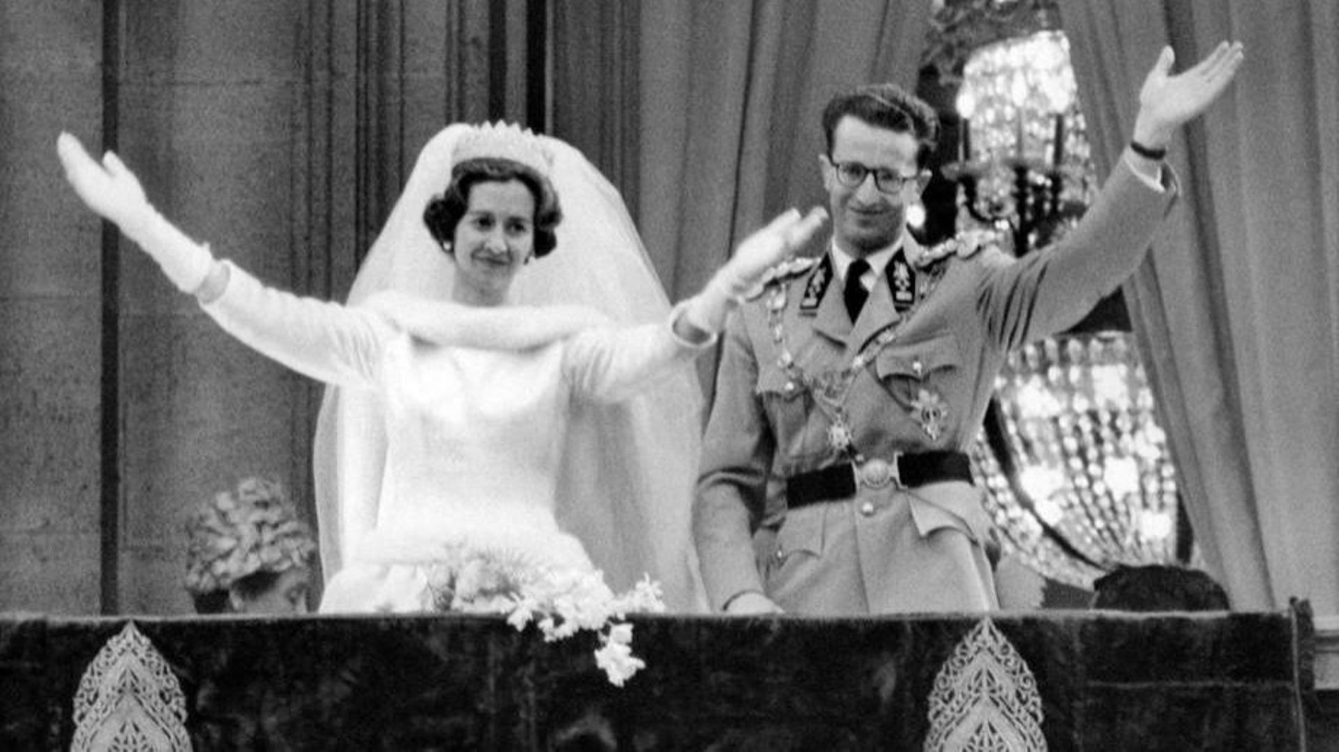 Le mariage du Roi Baudouin le 15 décembre 1960