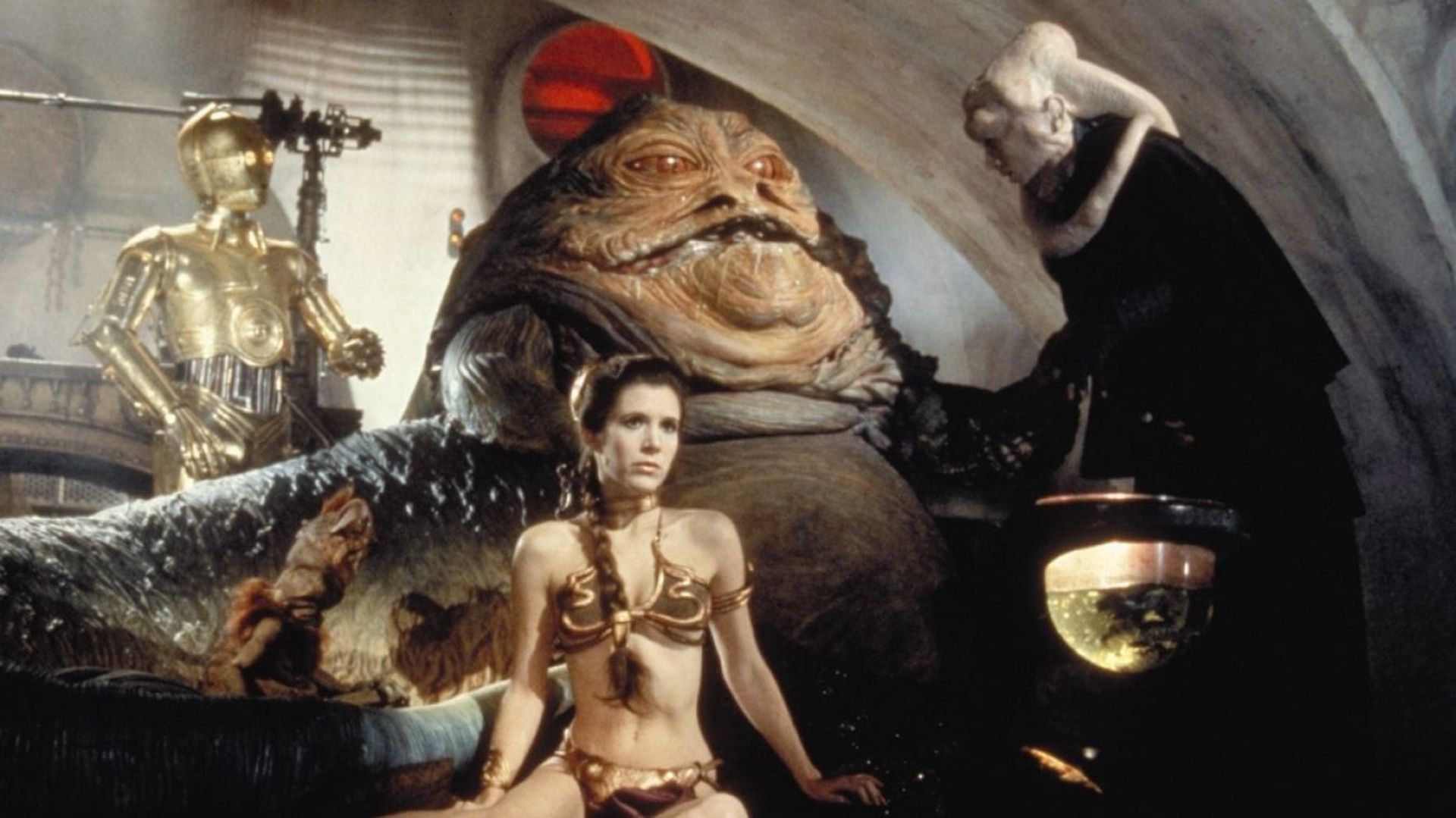 Jabba et Leia dans ce 3e épisode qui n’est autre que le 6e, vous suivez ?