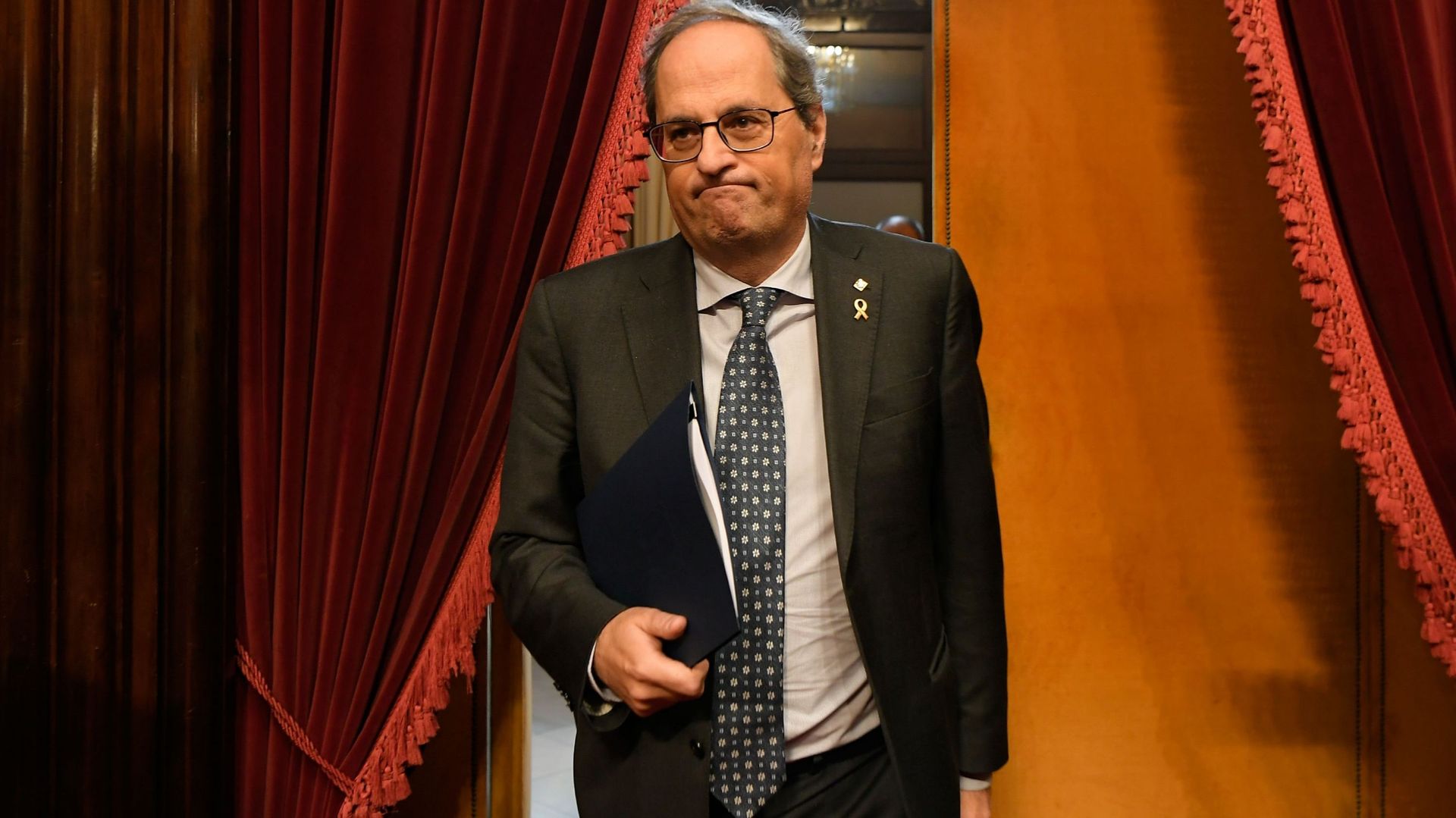 Le président indépendantiste catalan perd son mandat de député