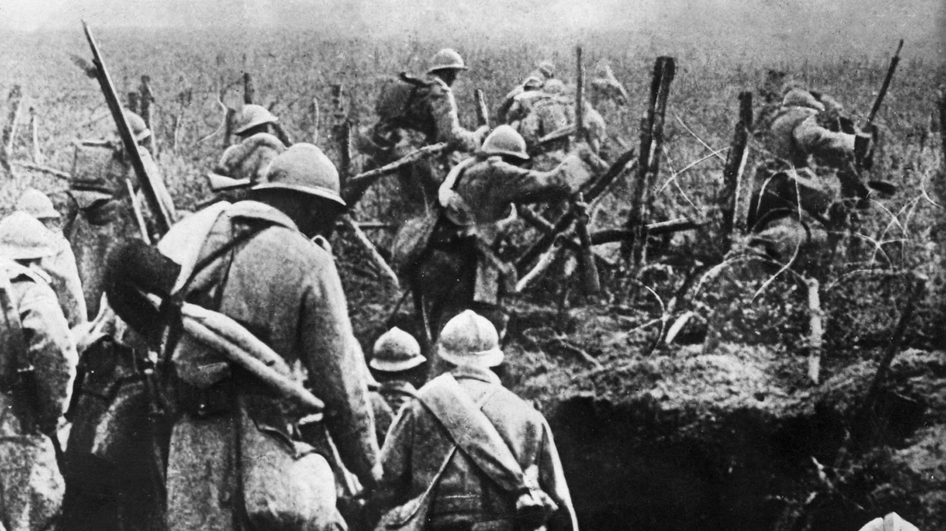 Soldats français, Verdun (1916).
