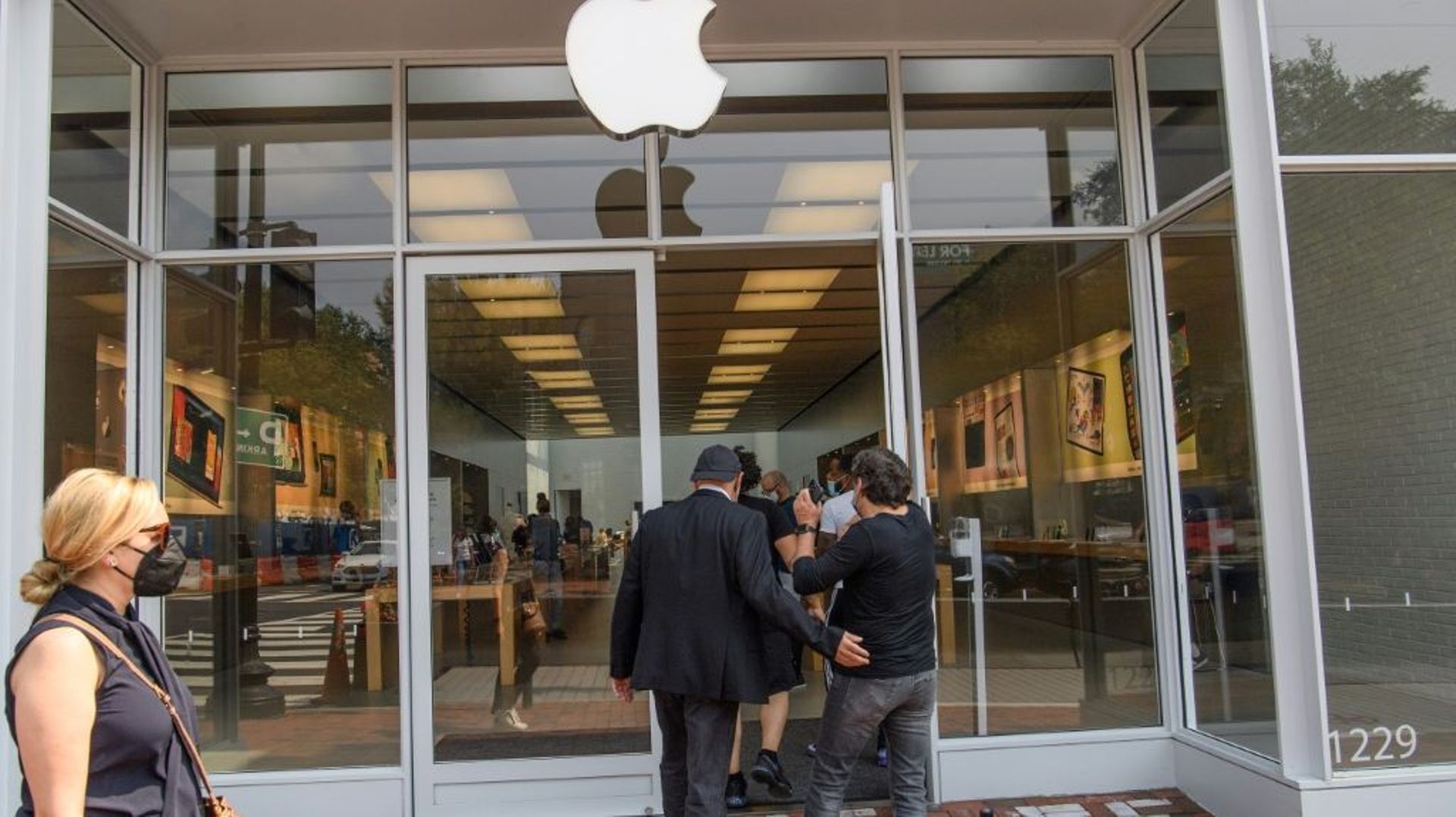 Un Apple store à Washington, le 14 septembre 2021