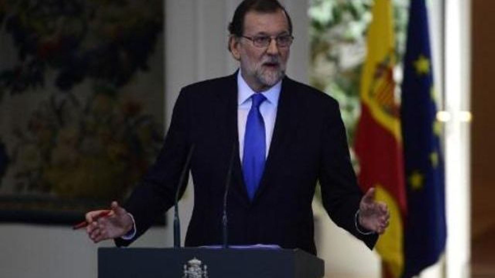 Espagne: "Il n'y aura pas de référendum en Catalogne", assure M. Rajoy