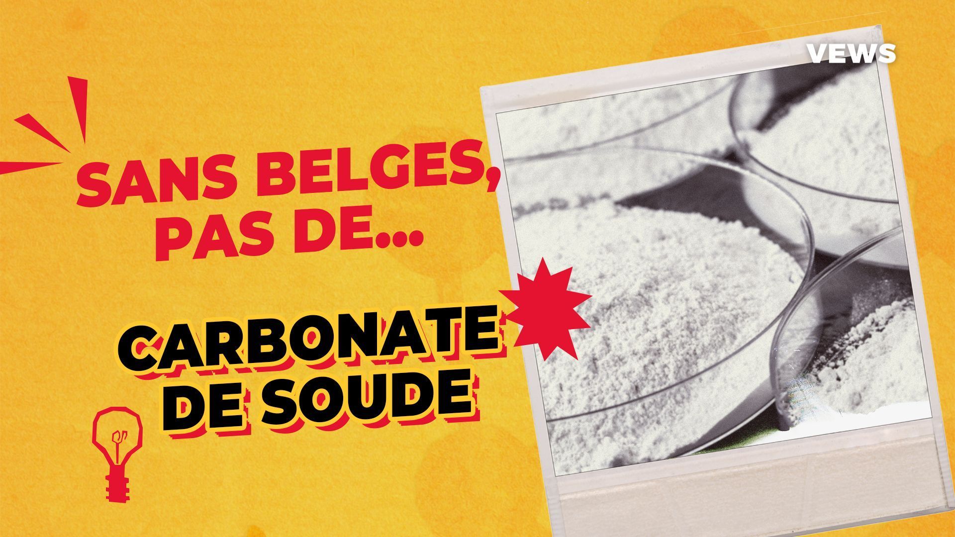 Sans Belge, pas de... carbonate de soude et sans carbonate de soude, pas d'industrie Ernest Solvay