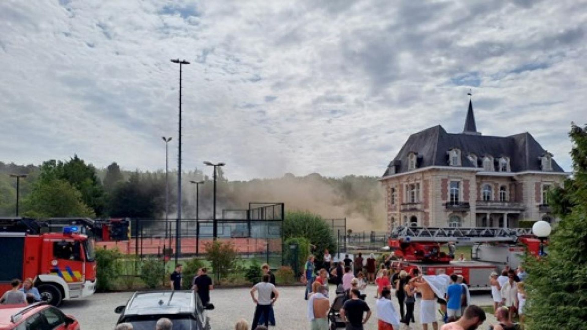 Une personne intoxiquée dans un incendie dans un centre de bien-être à Uccle