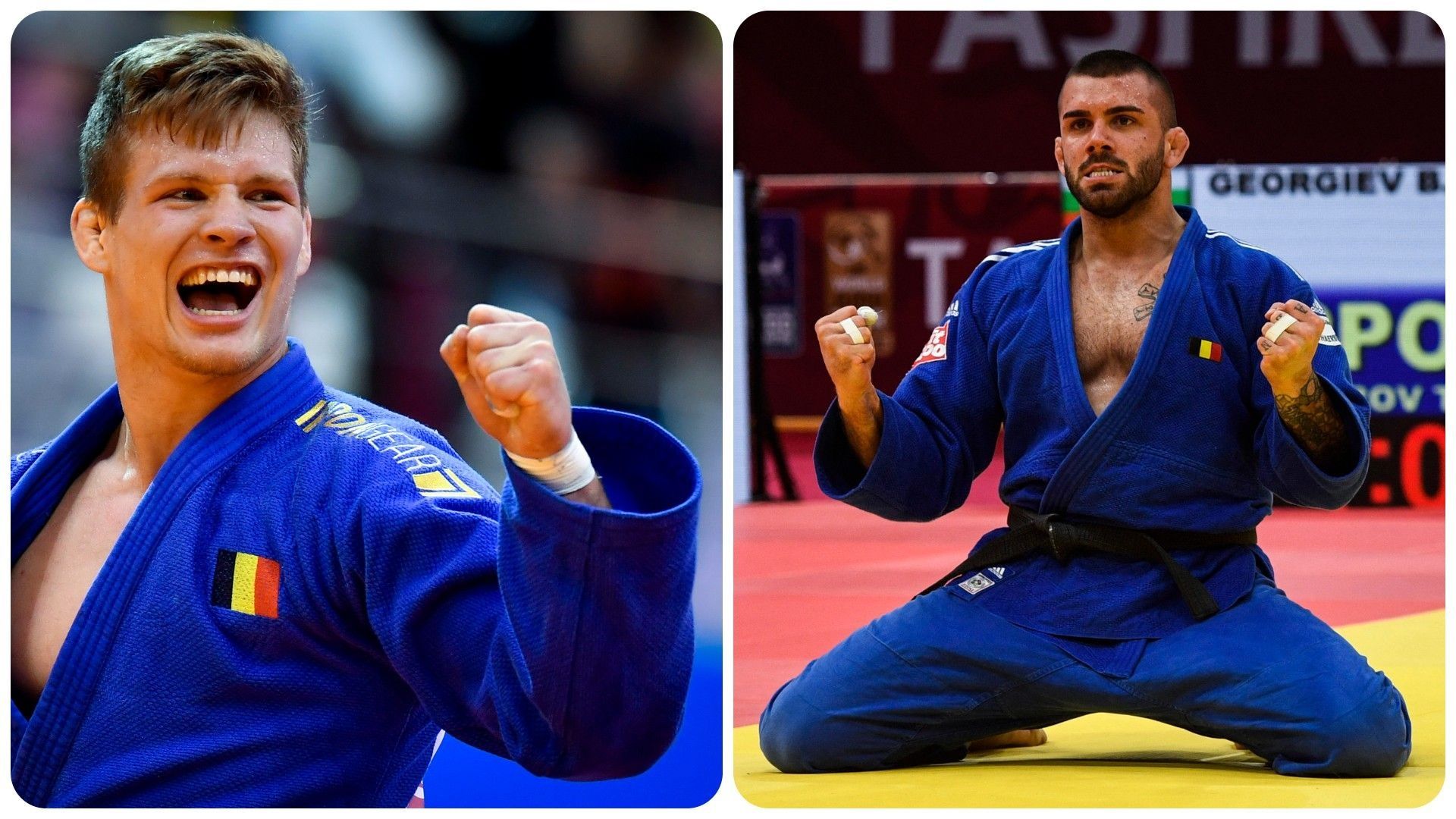 Matthias Casse et Toma Nikiforov, 2 atouts de la délégation belge aux mondiaux de judo à Budapest