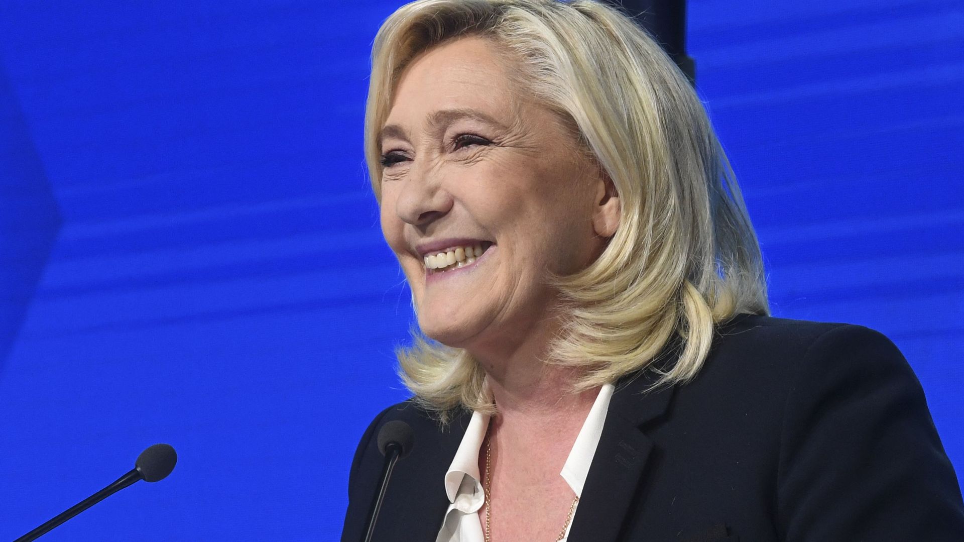 Marine Le Pen s’est qualifiée pour le deuxième tour des élections présidentielles françaises.