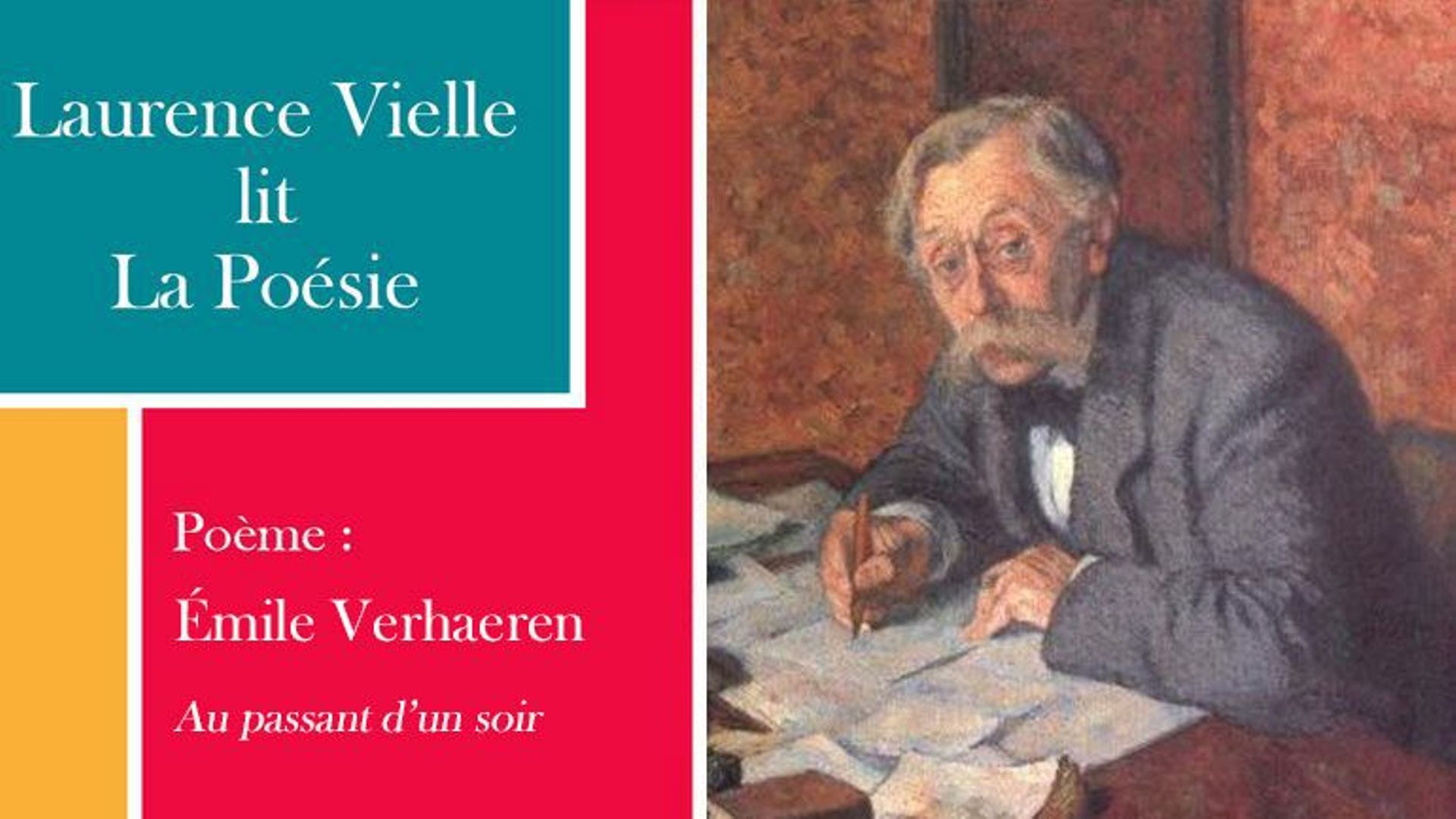 Laurence Vielle lit "Au passant d’un soir" d’Emile Verhaeren