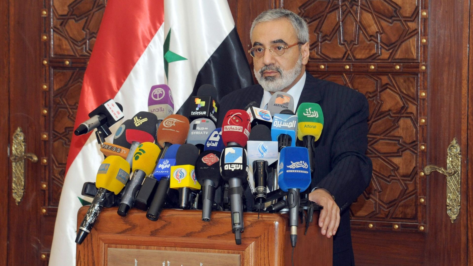Omrane al-Zohbi en mai dernier à Damas