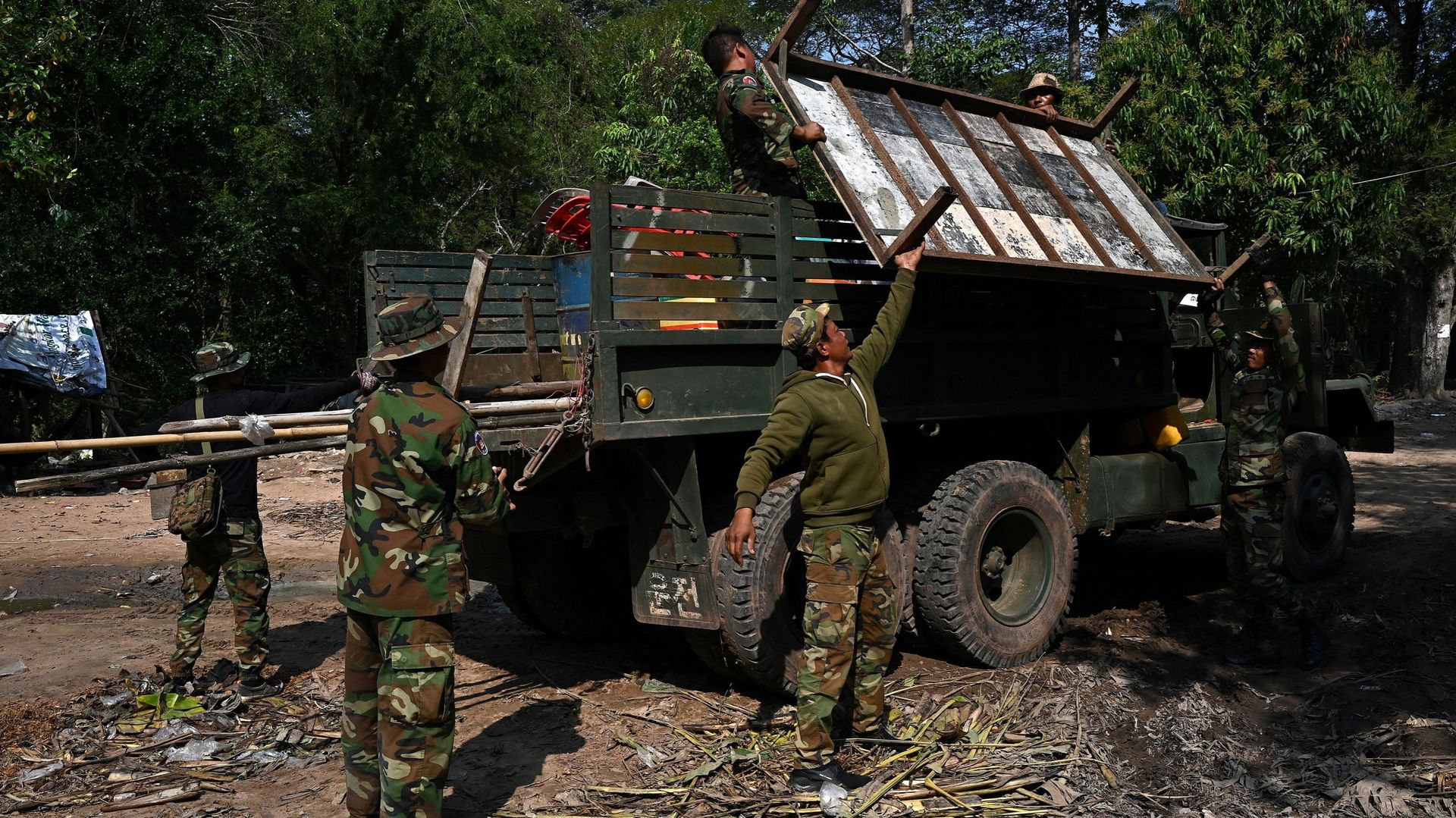 L’armée cambodgienne évacue les habitants d’Angkor pour les relocaliser plus loin du site touristique
