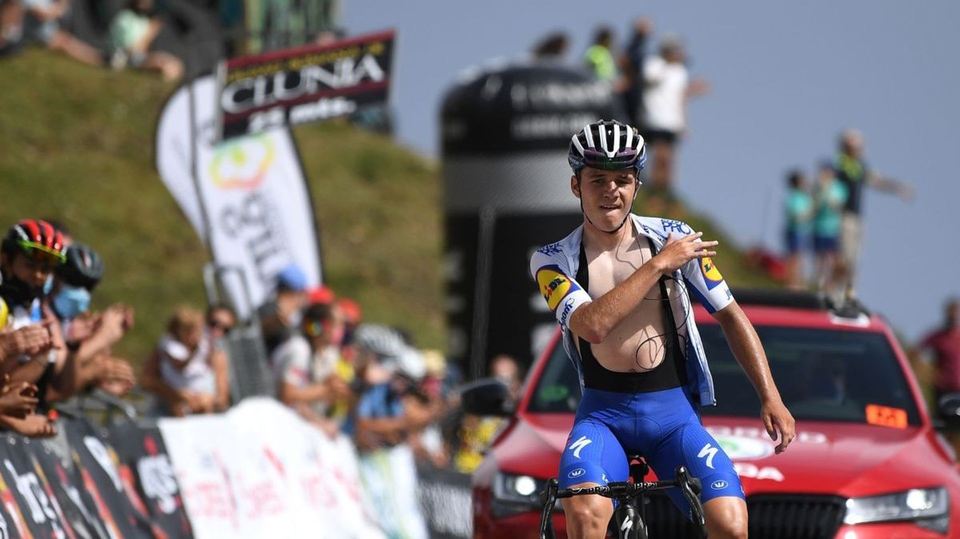 Tour de Burgos : Remco Evenepoel fait coup double au sommet du Picon Blanco