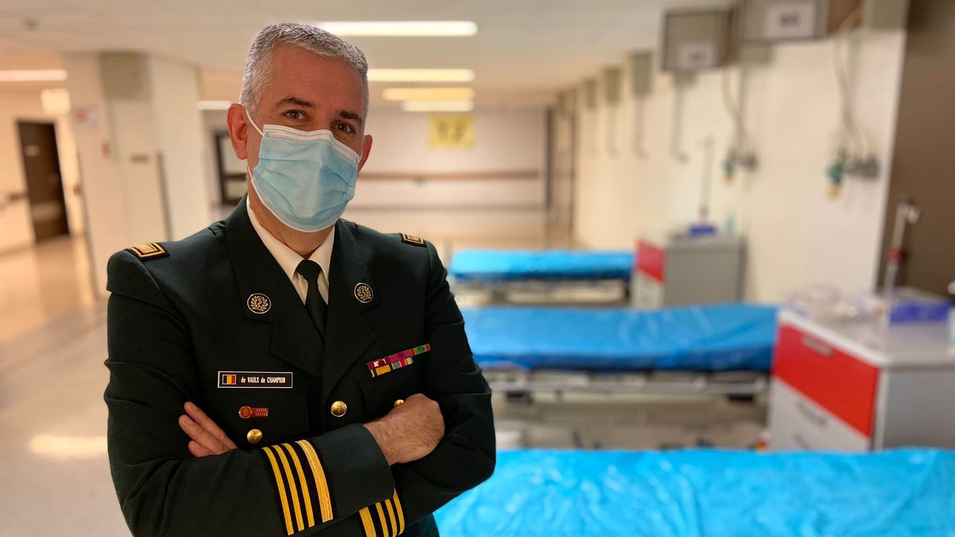 Colonel Carlos de Vaulx de Champion – Directeur Hôpital Royal Militaire