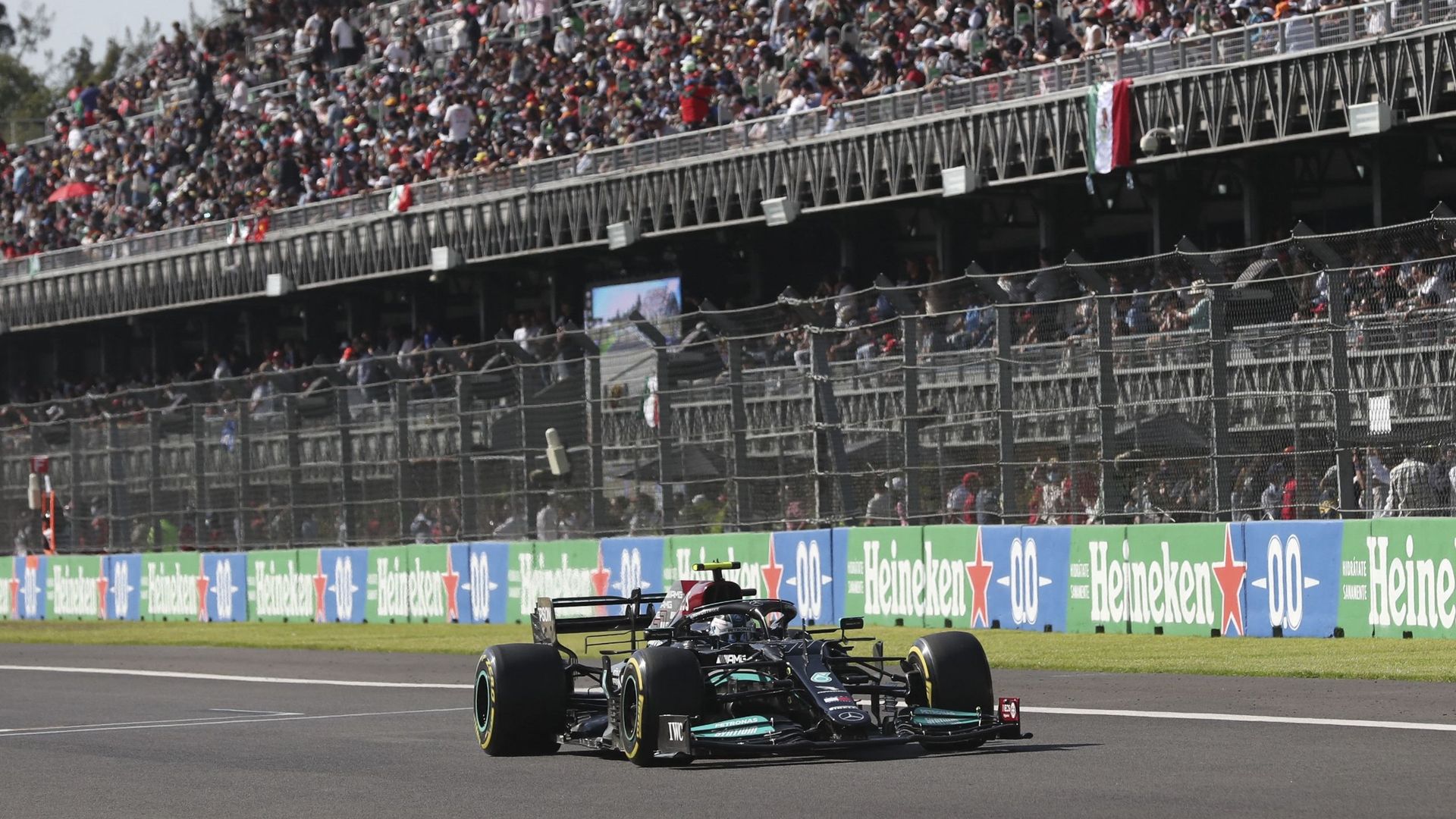 La Mercedes de Valtteri Bottas