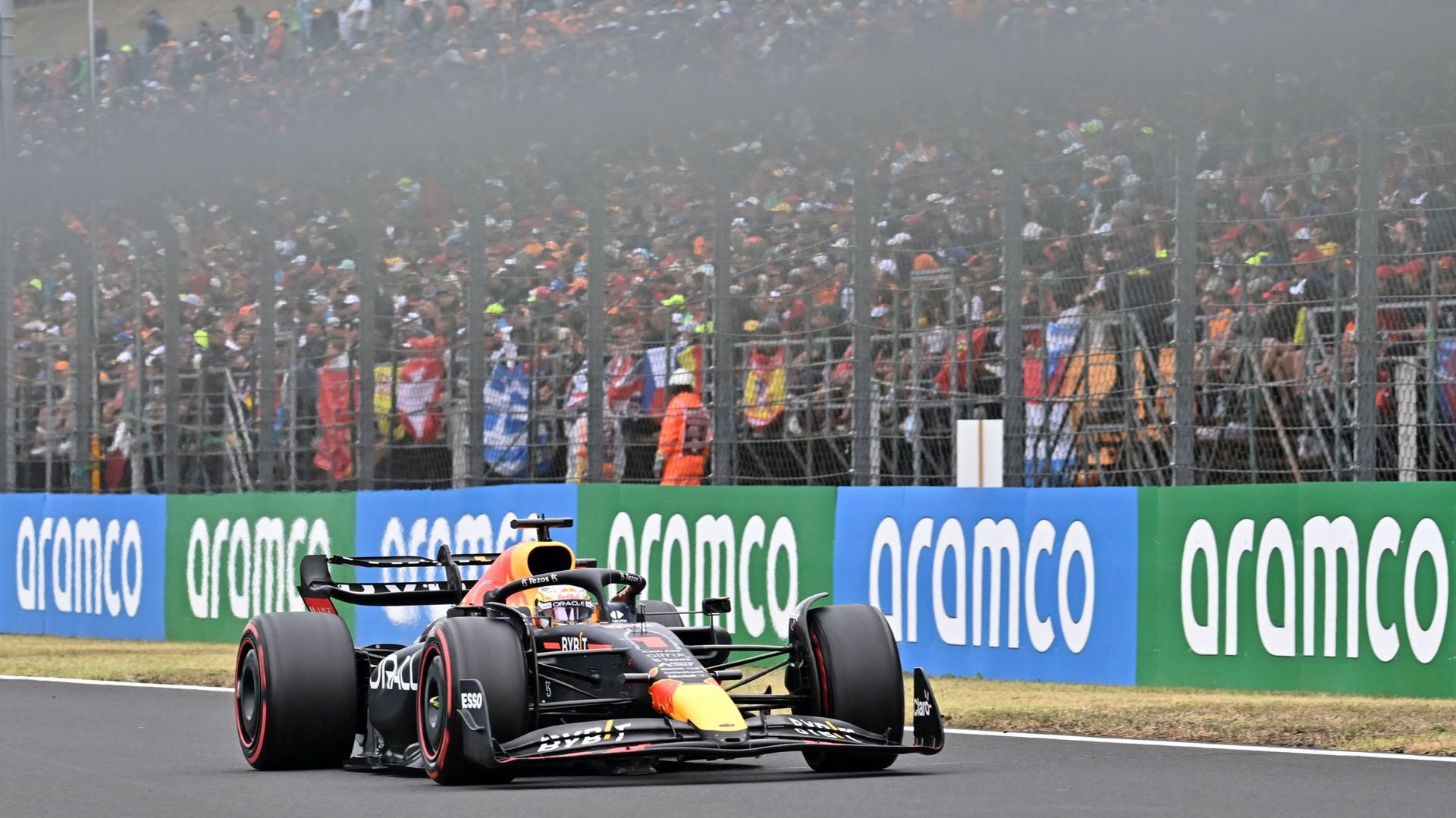 Max Verstappen s'adjuge le GP de Hongrie.