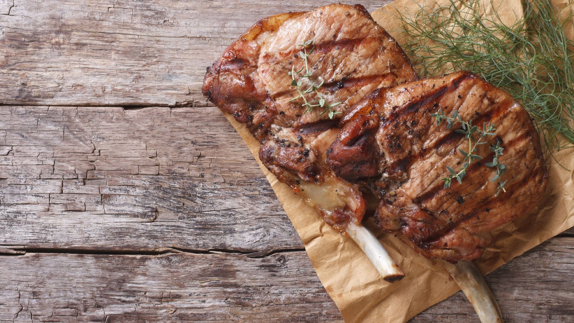 Recette de Côte de boeuf au beurre de thym