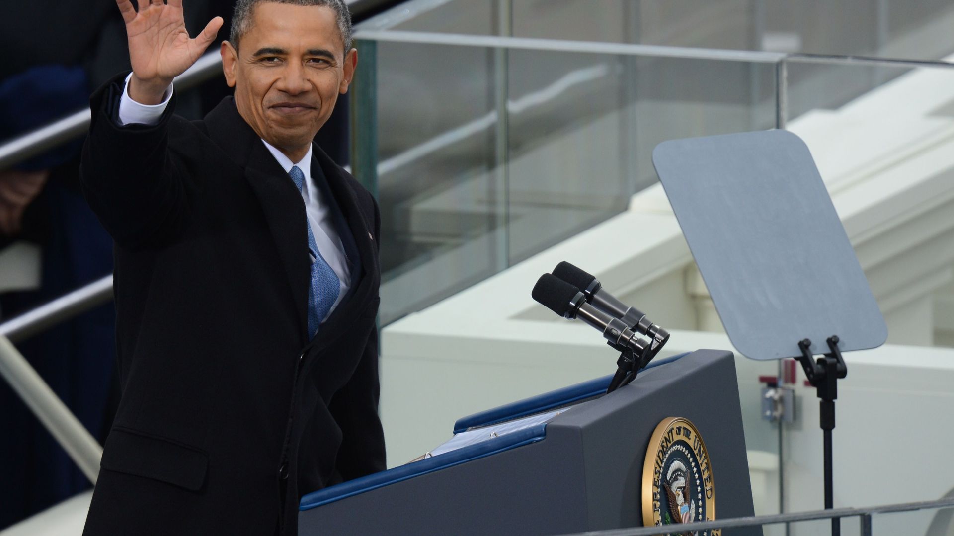 Barack Obama a prêté serment et appelle à l'action et à l'union - RTBF ...