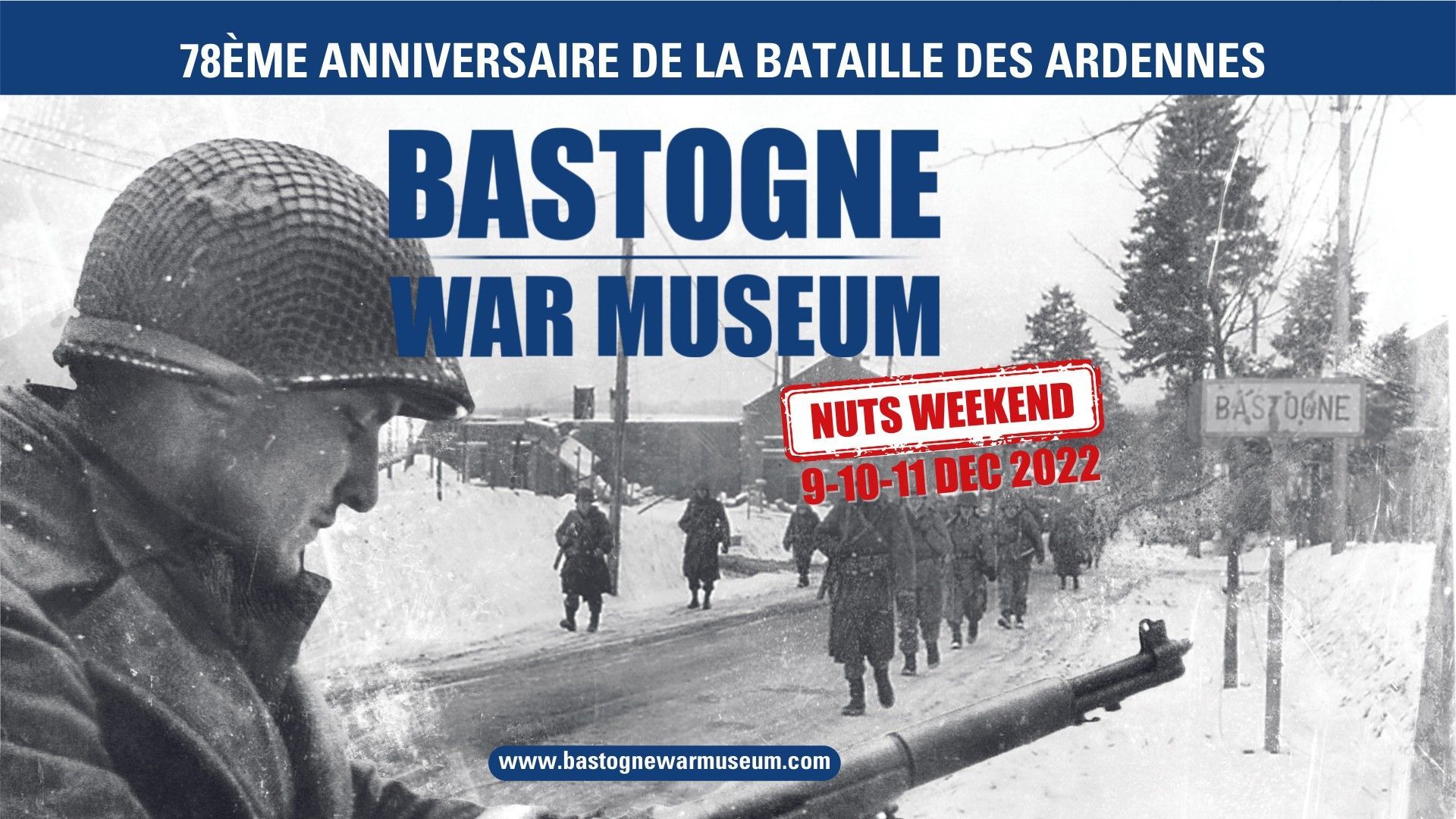 Bastogne War Museum – 78e commémoration de la libération de Bastogne et de la Bataille des Ardennes