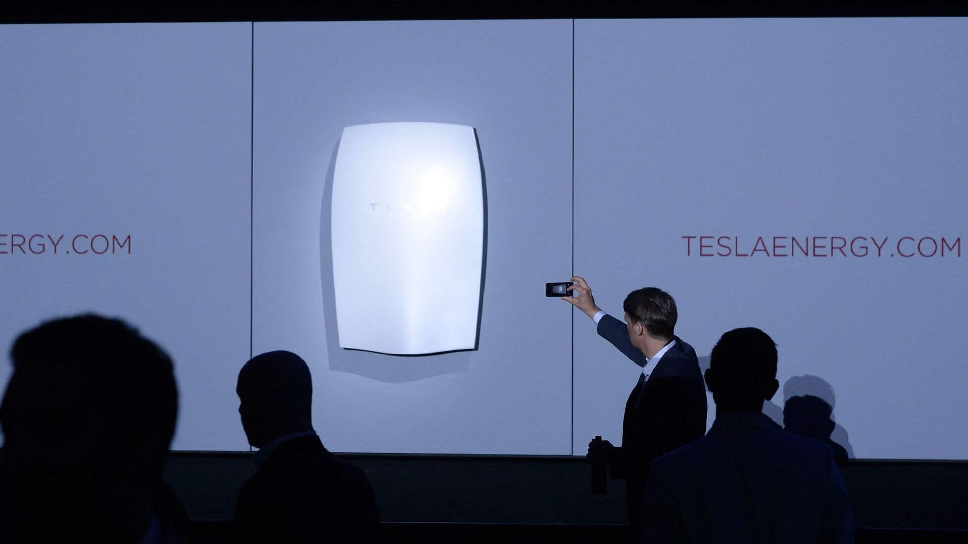 Une batterie domestique Tesla 