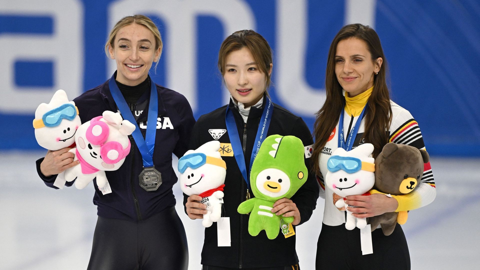 Après l&amp;#39;or sur 1.000m, Hanne Desmet prend la 3e place sur 1.500m à ...