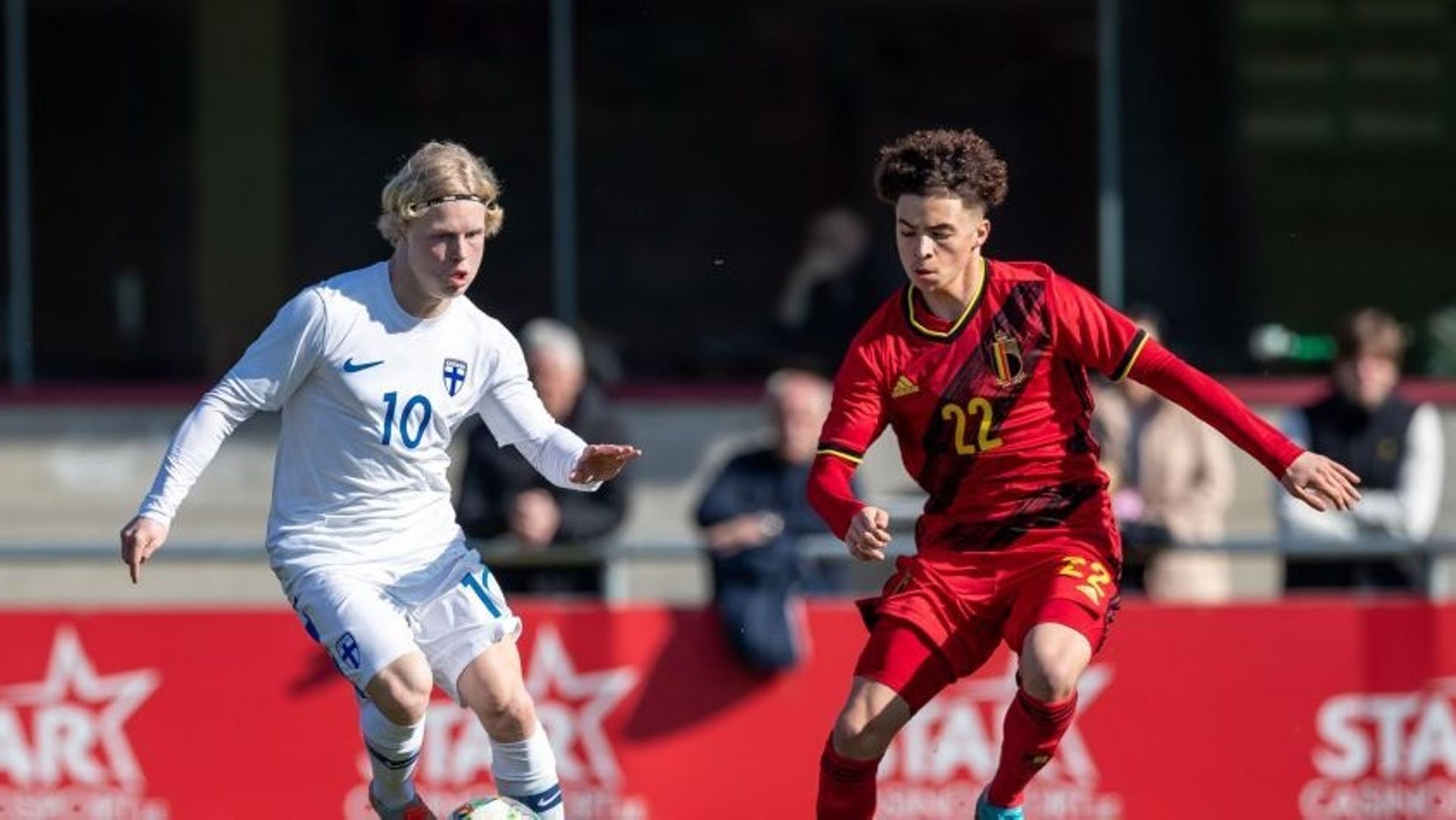 La Belgique U17 s’impose facilement face à l’Estonie.