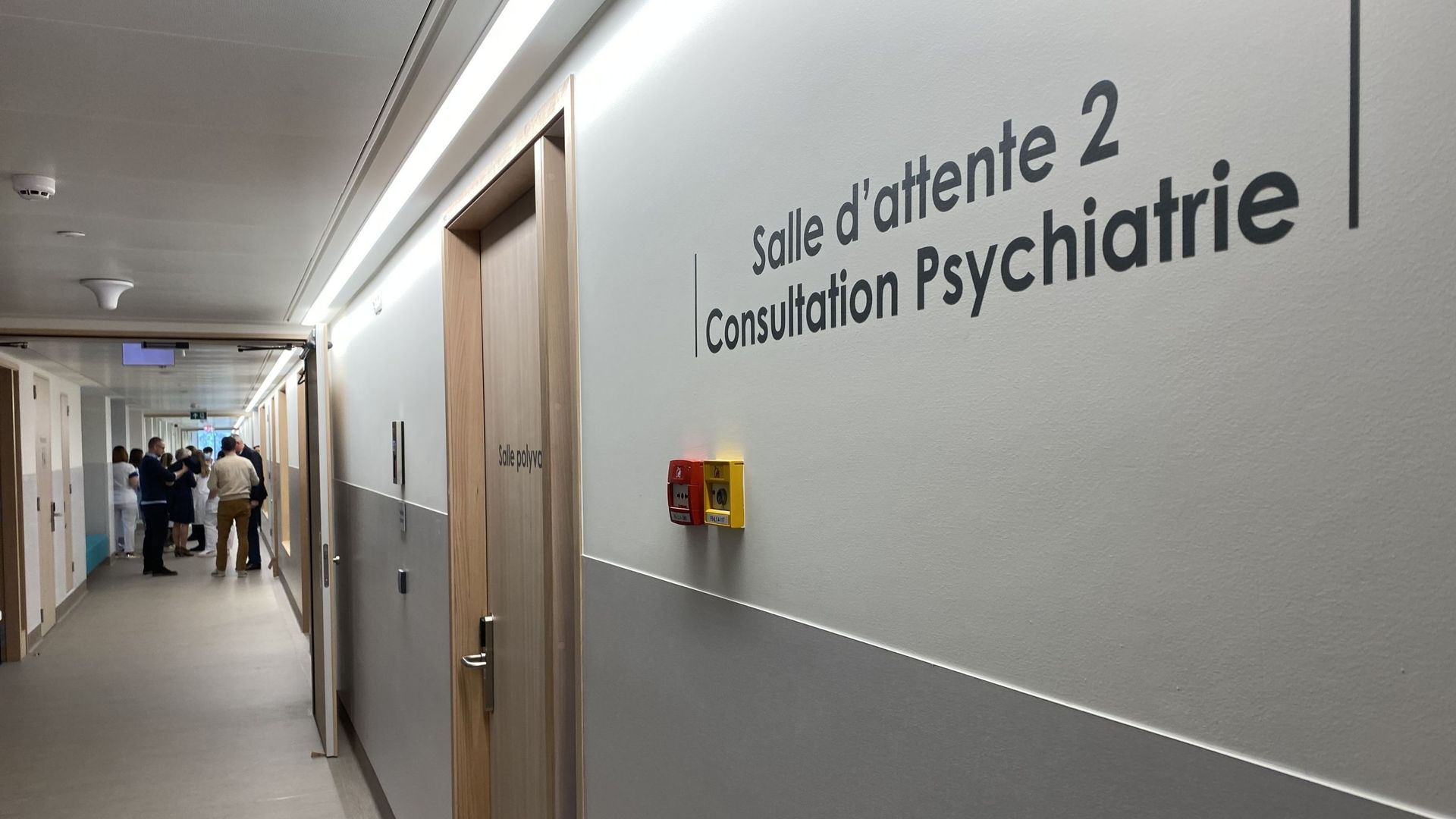 Le nouveau service de psychiatrie compte 30 lits et des espaces plus adaptés aux approches thérapeutiques actuelles.