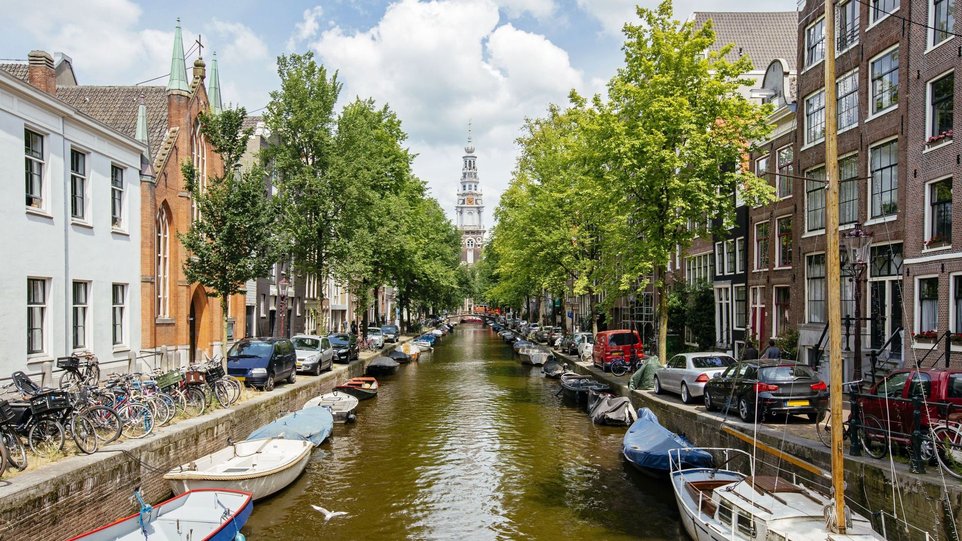 Canal à Amsterdam