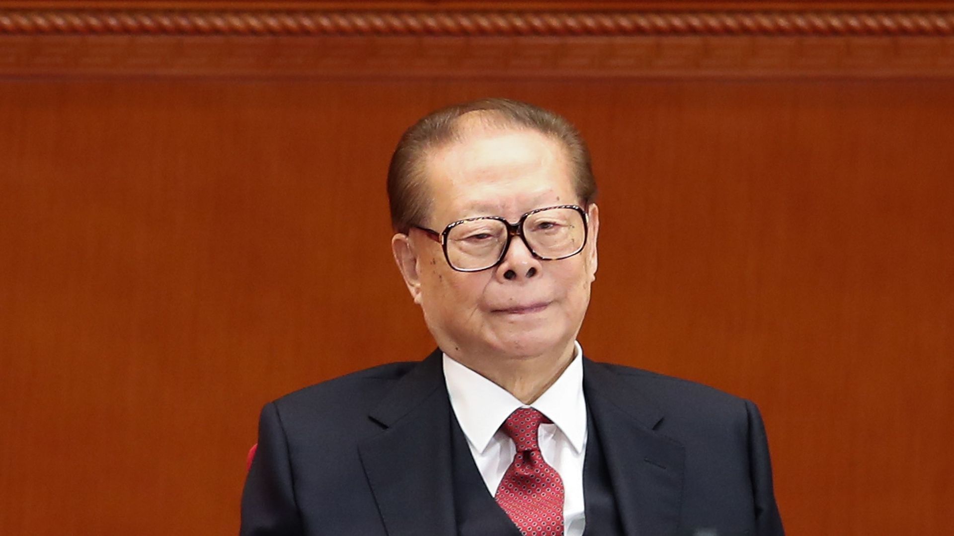 Le président Jiang Zemin en 2018, lors d’une session du Parti communiste.
