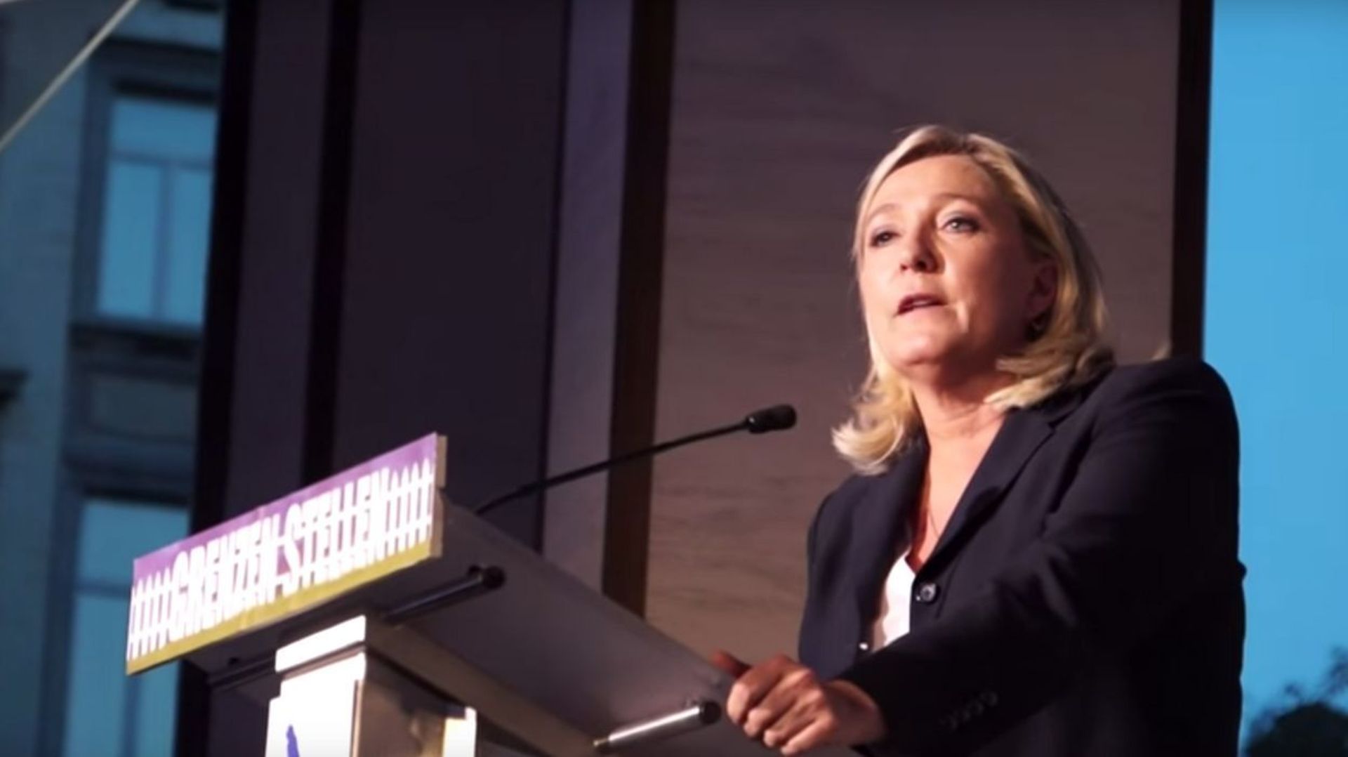 Dans un sondage, 20% des Wallons se disaient prêts à voter pour Marine Le Pen.