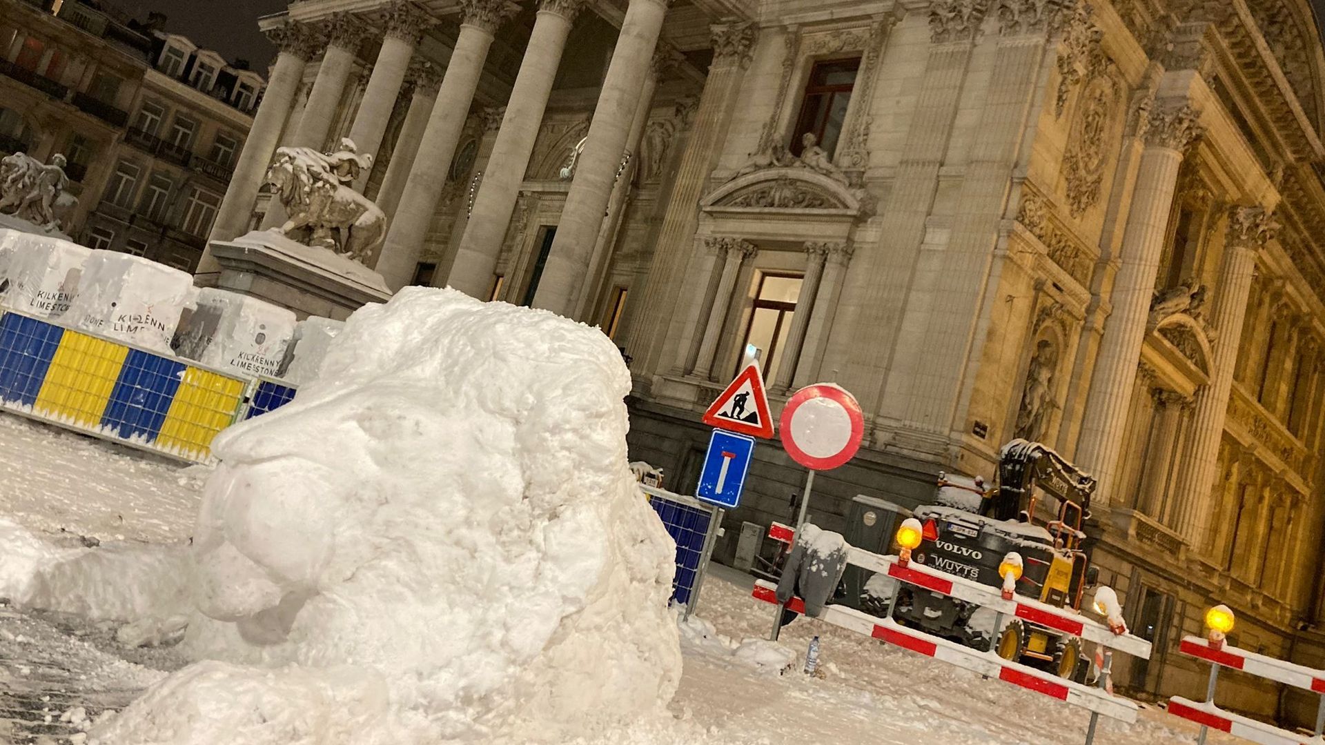 Neige en Belgique les plus belles images de ce mercredi, entre